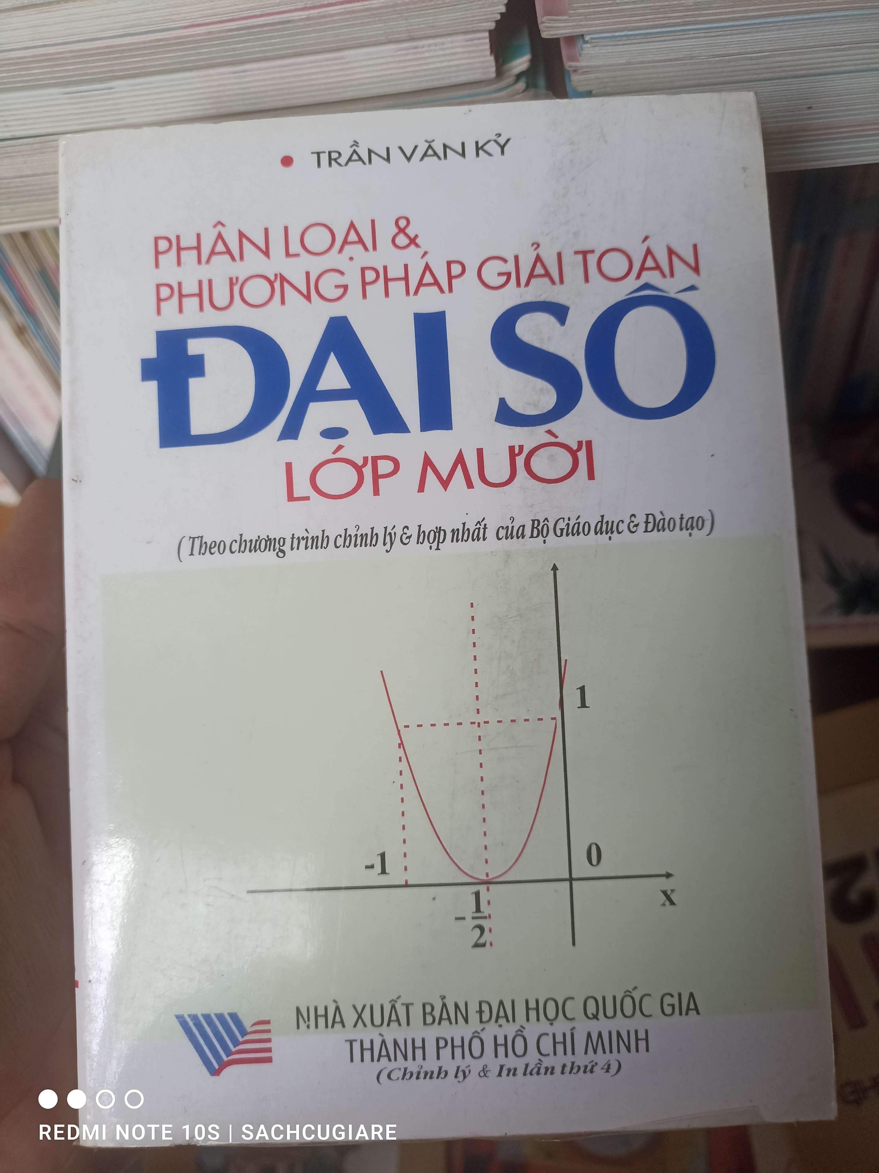 Phân Loại & Phương Pháp Giải Toán Đại Số Lớp Mười - Trần Văn Kỷ 2001 VAVO-AK2T3