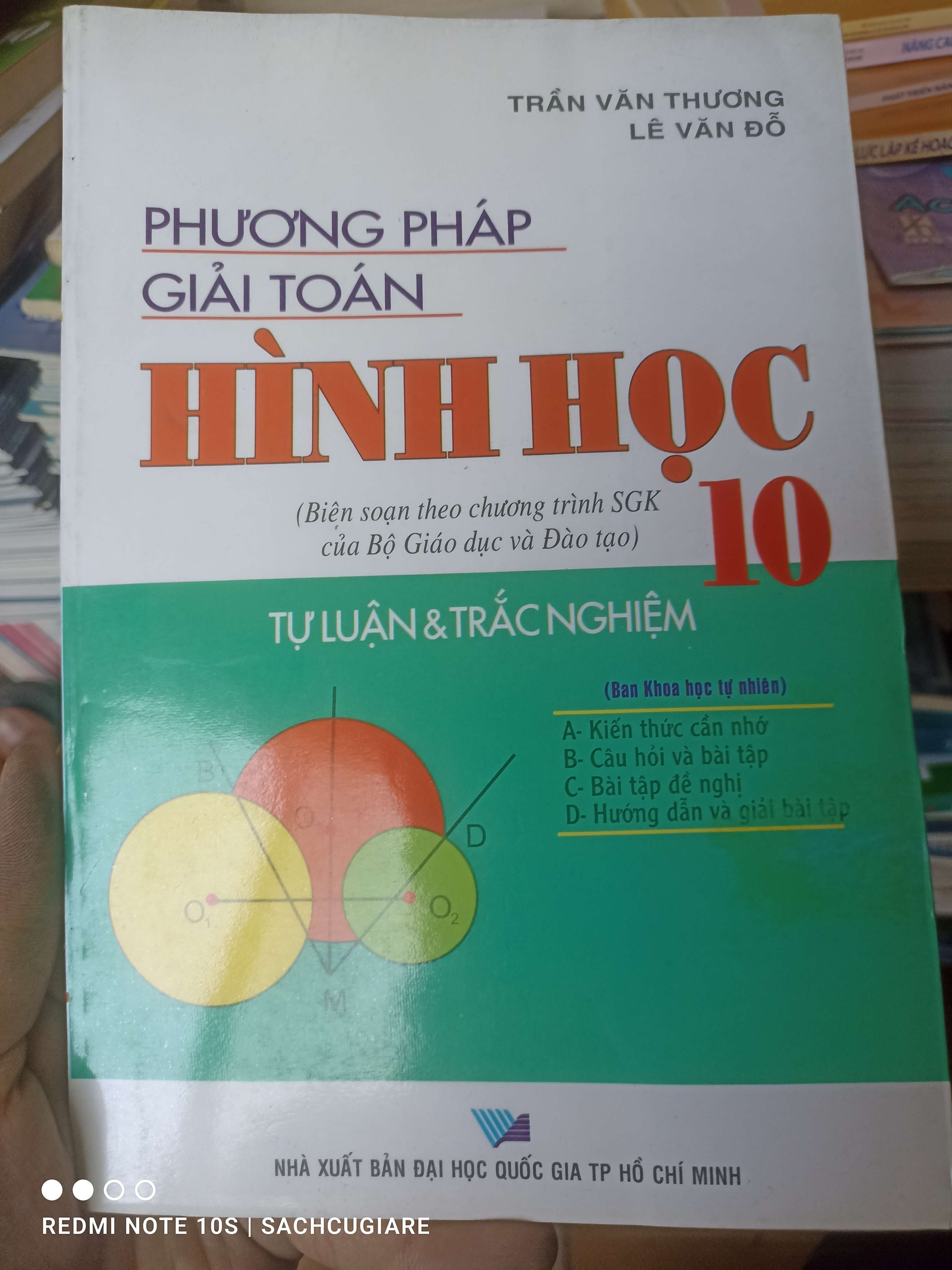 Phương Pháp Giải Toán Hình Học 10 (Tự Luận Và Trắc Nghiệm) - Trần Văn Thương, Lê Văn Đỗ 2007 VAVO-AK3ST1