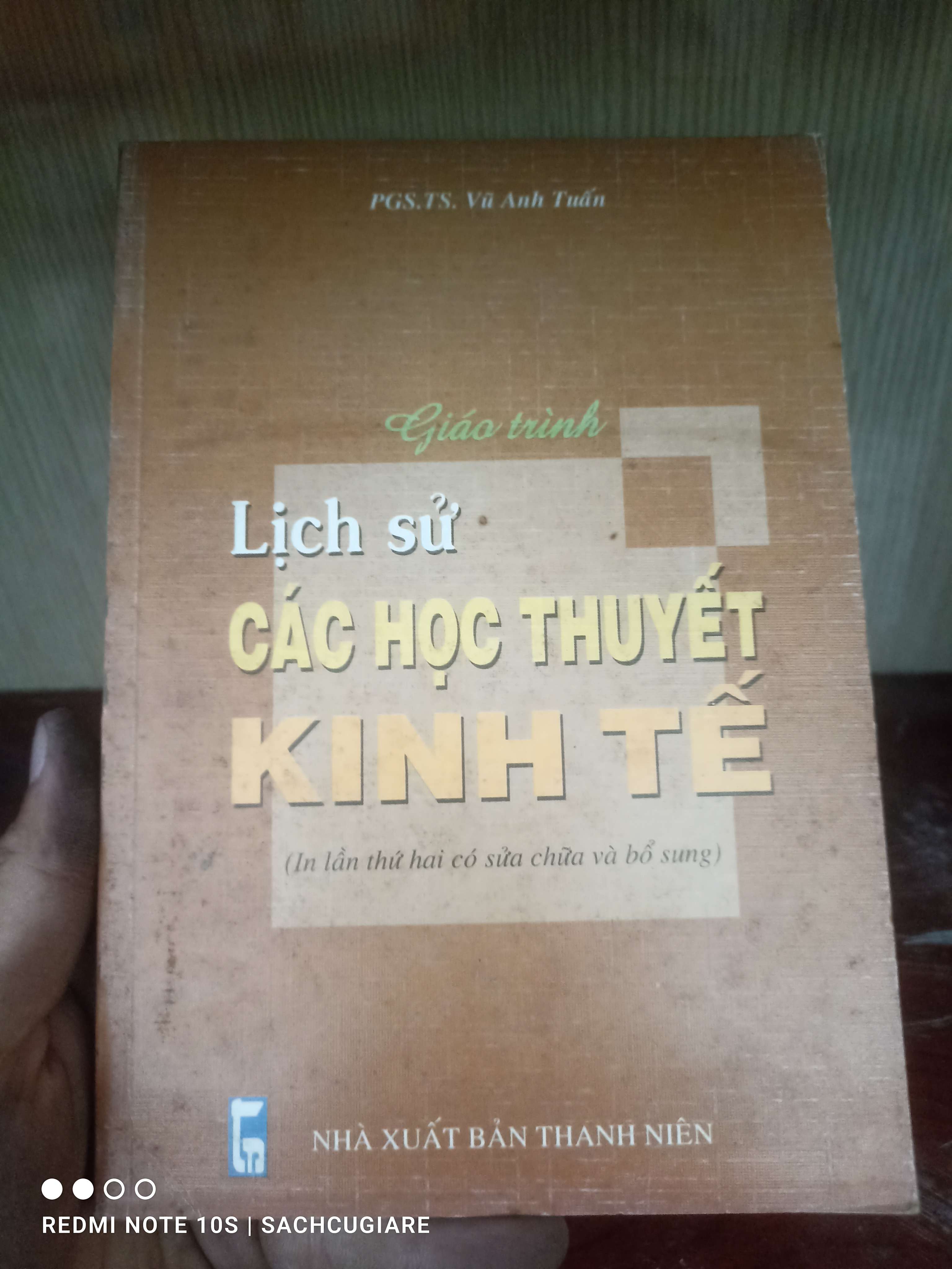 Lịch sử các học thuyết kinh tế - Vũ Anh Tuấn VAVO
