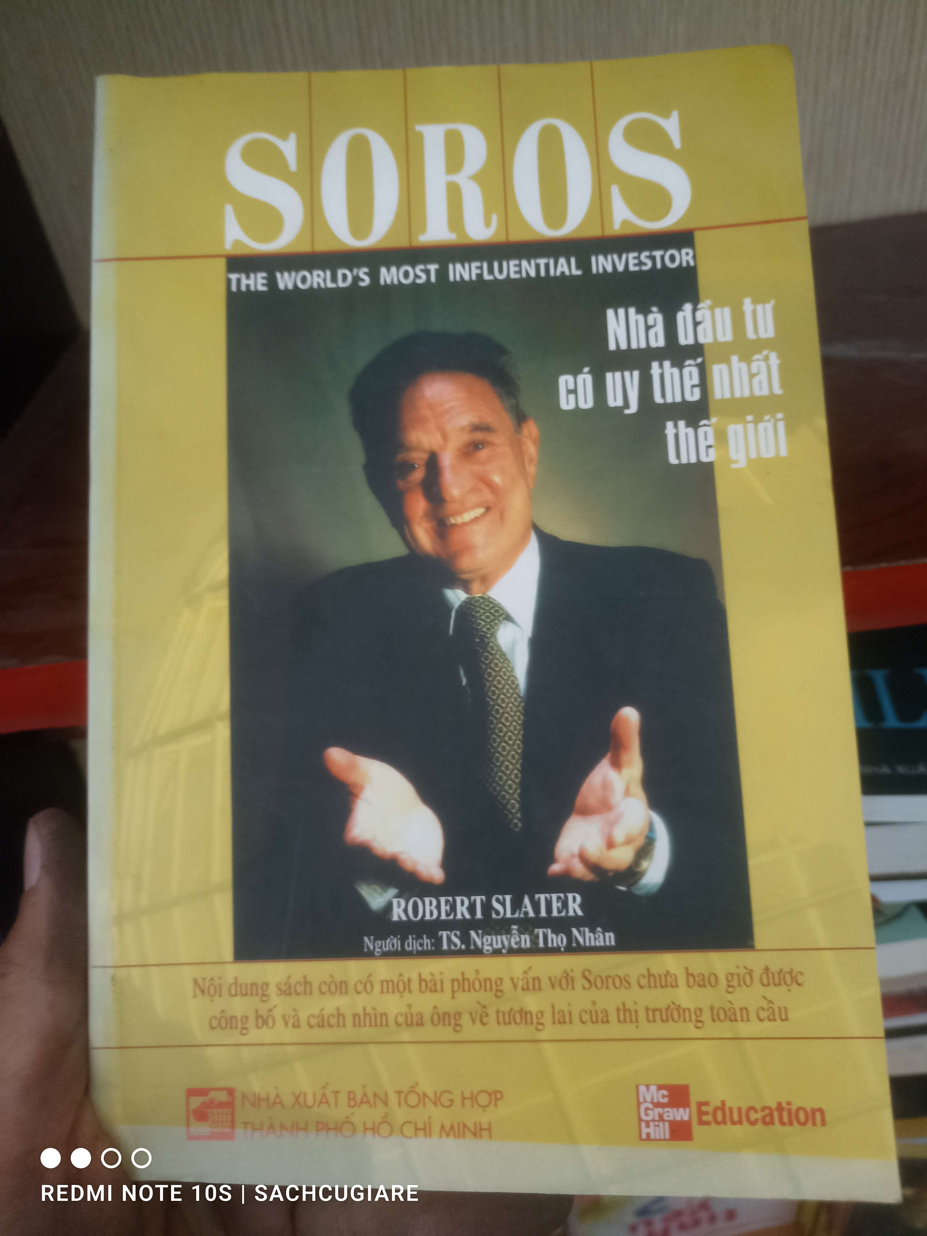 Soros: nhà đầu tư có uy thế nhất thế giới - Robert Slater VAVO