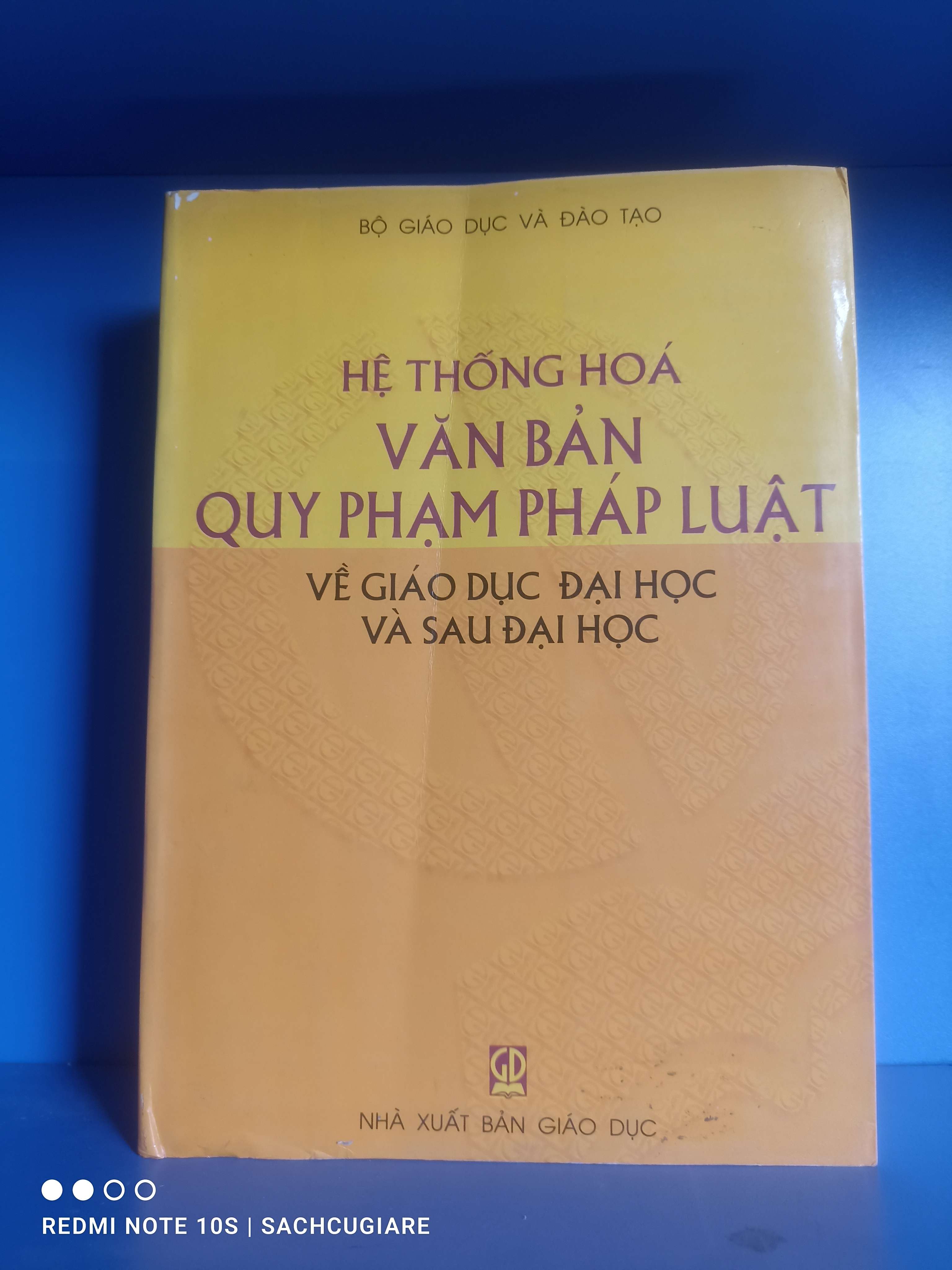 Hệ thống hóa Văn bản Quy phạm Pháp luật về giáo dục Đại học và sau Đại học VAVO-K2SD2-29 -
