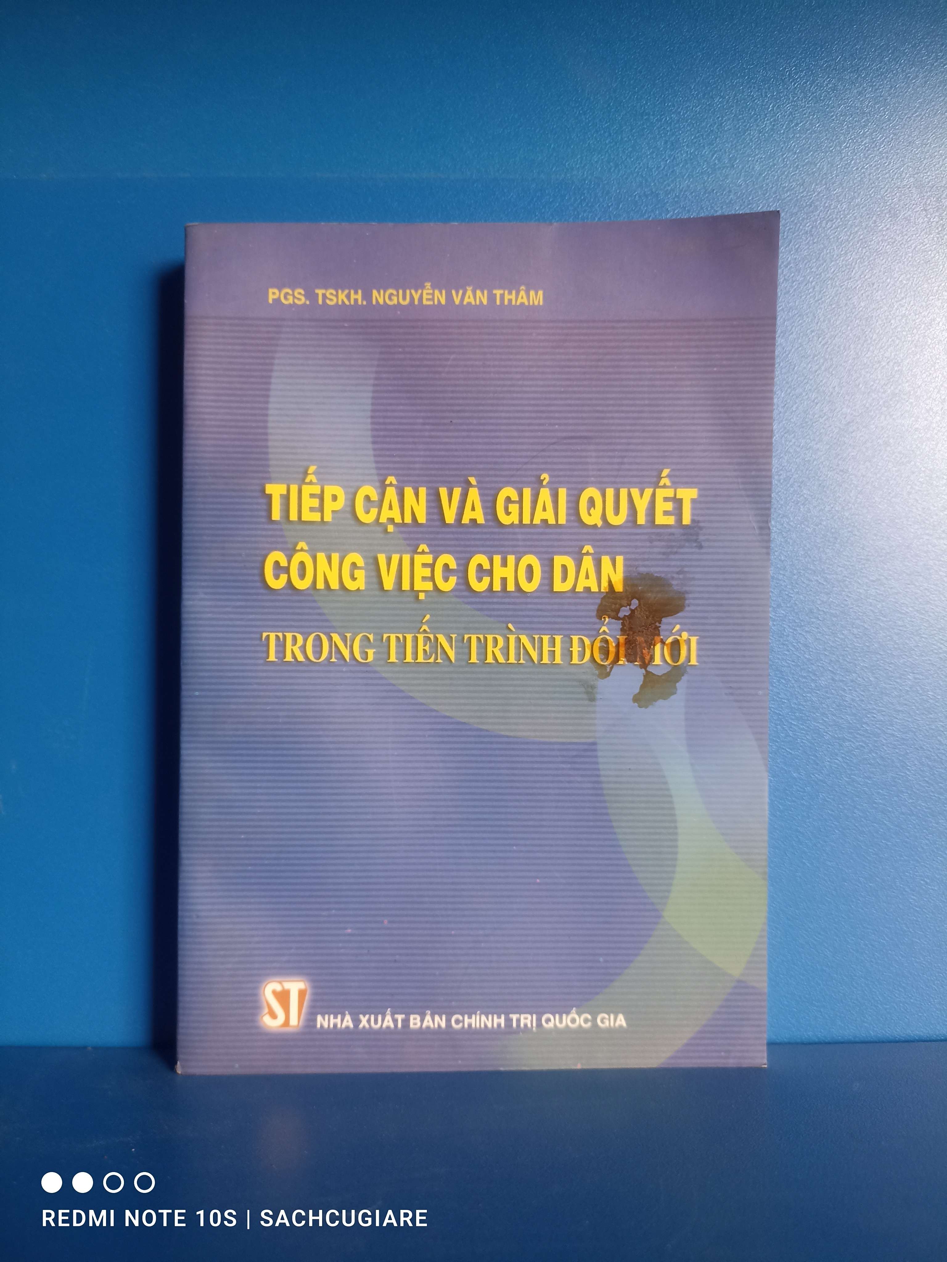 Tiếp cận và giải quyết công việc cho dân trong tiến trình Đổi Mới - Nguyễn Văn Thâm VAVO-K2SD2-26 -