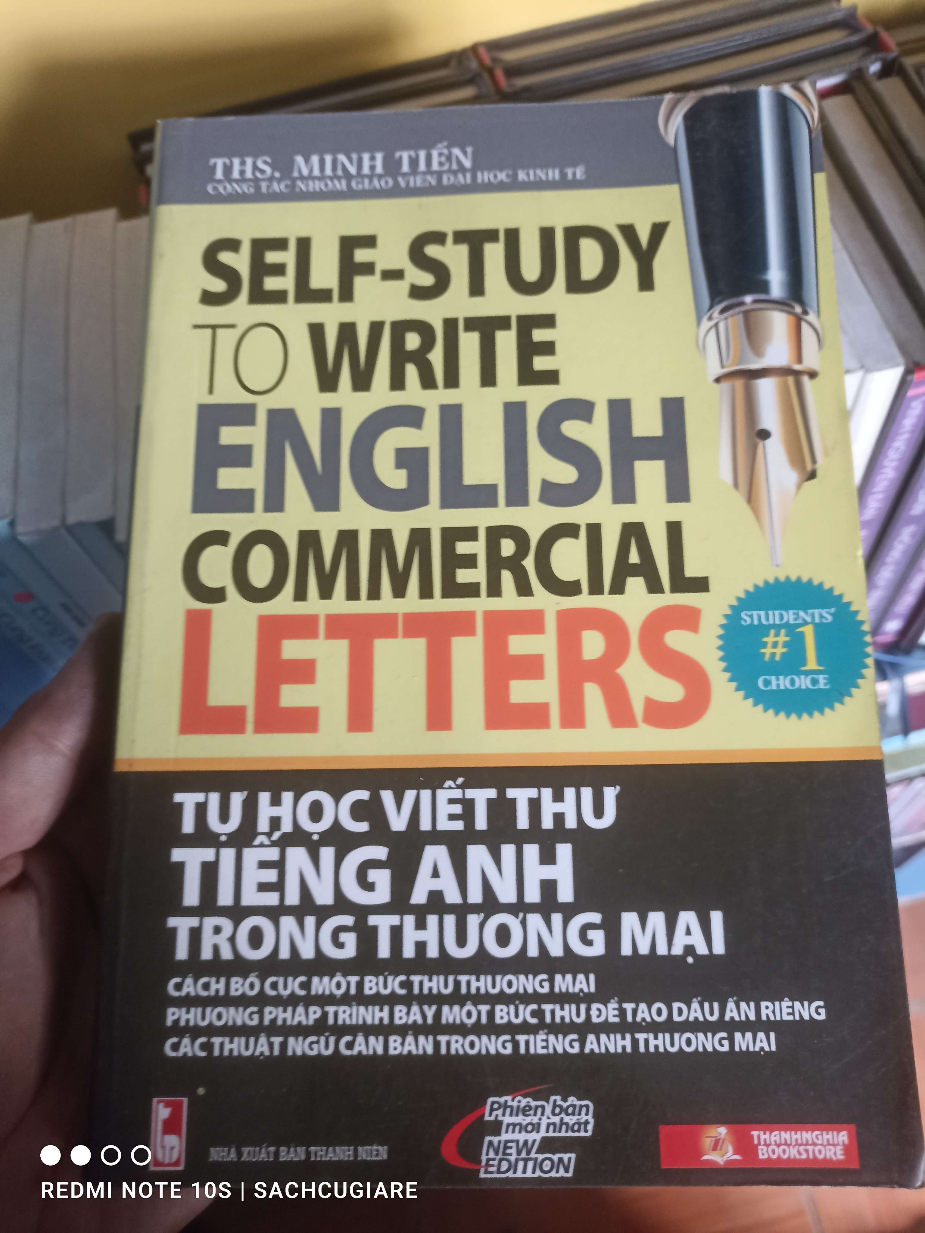 Tự học viết thư Tiếng Anh trong thương mại - Minh Tiến VAVO-K2SD2-2 -