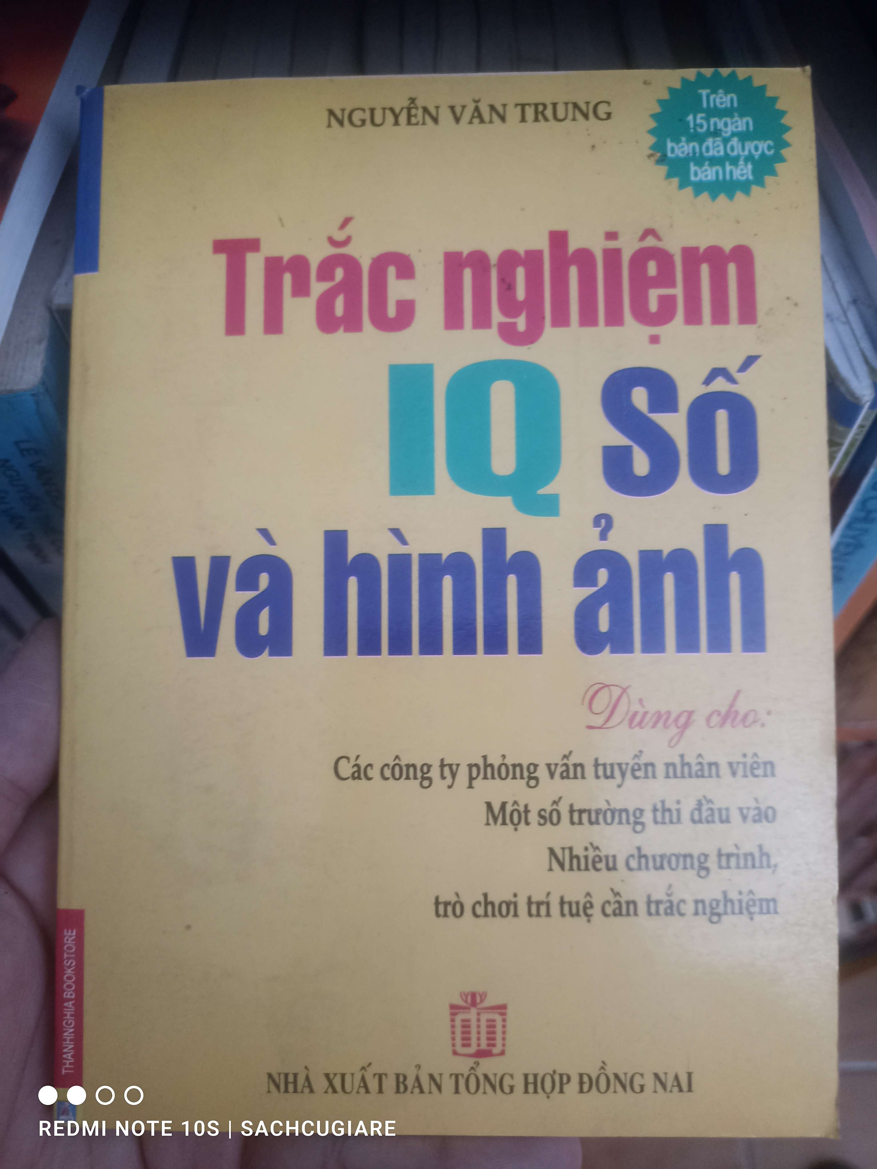 Trắc nghiệm IQ số và hình ảnh - Nguyễn Văn Trung VAVO-K2SD2-14 -