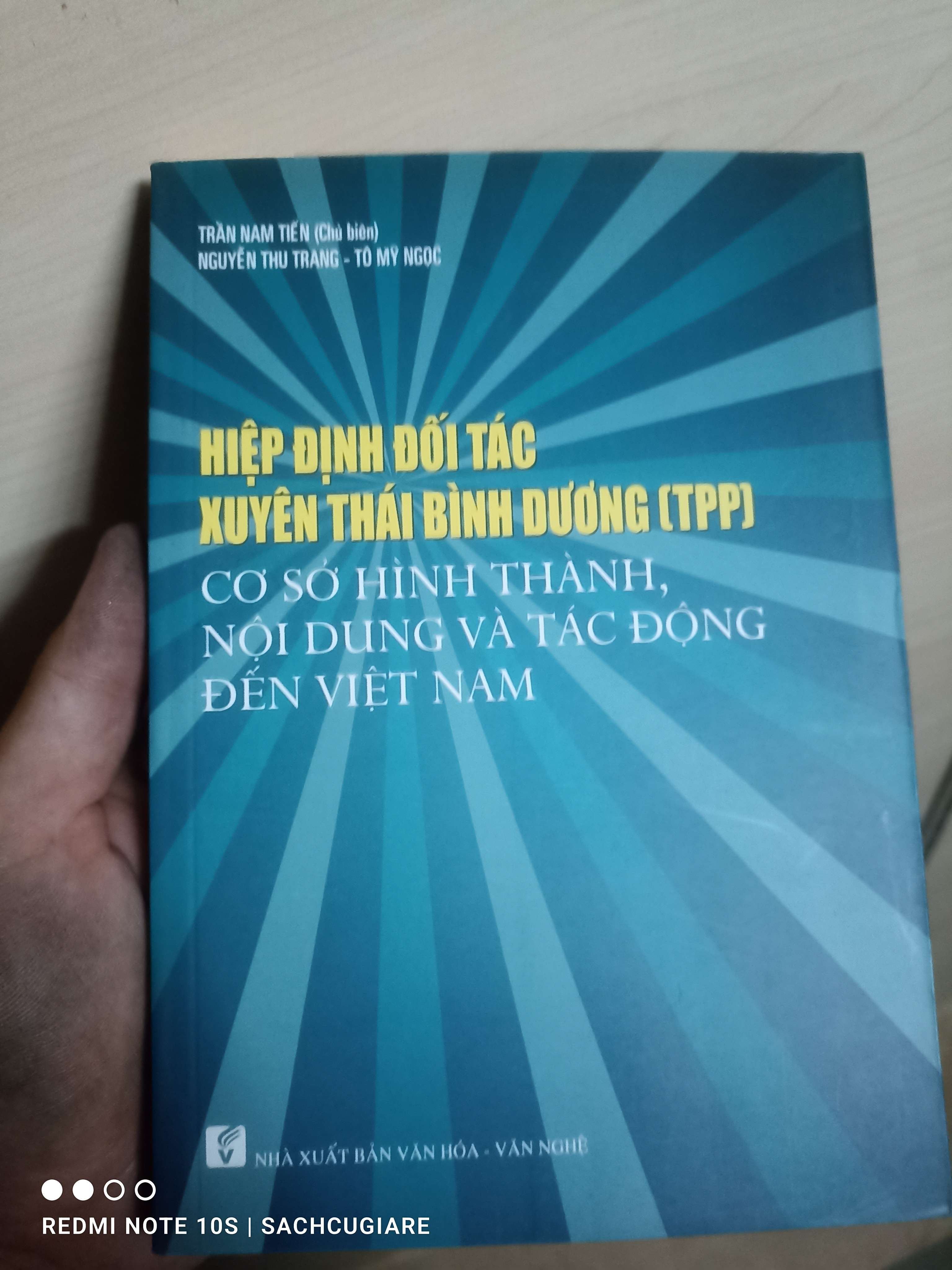Hiệp định đối tác xuyên Thái Bình Dương (TPP): Cơ sở hình thành, nội dung và tác động đến Việt Nam VAVO-AXXX -