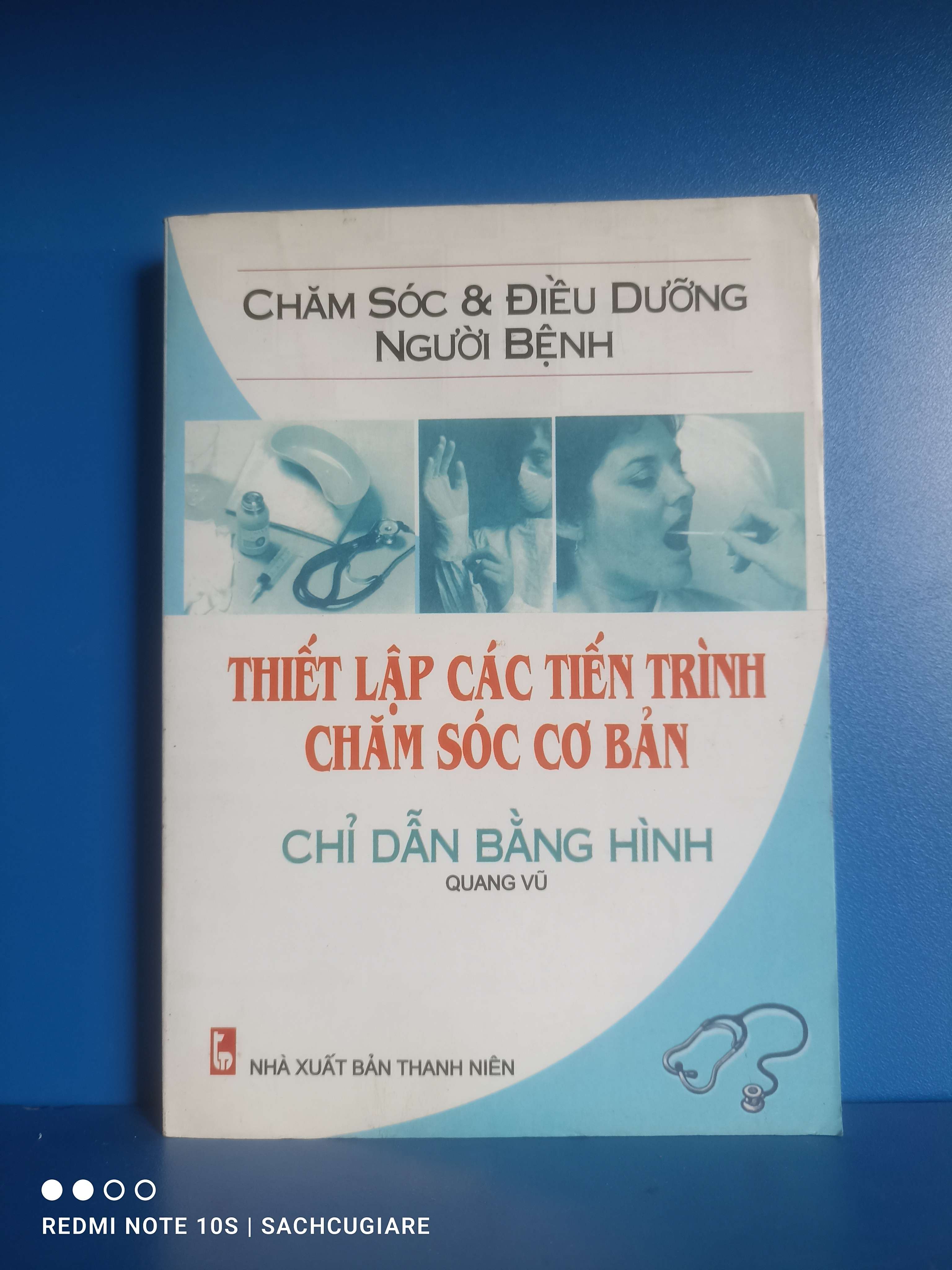Thiết lập các tiến trình chăm sóc cơ bản chỉ dẫn bằng hình - Quang Vũ VAVO-K2SD2-16 -