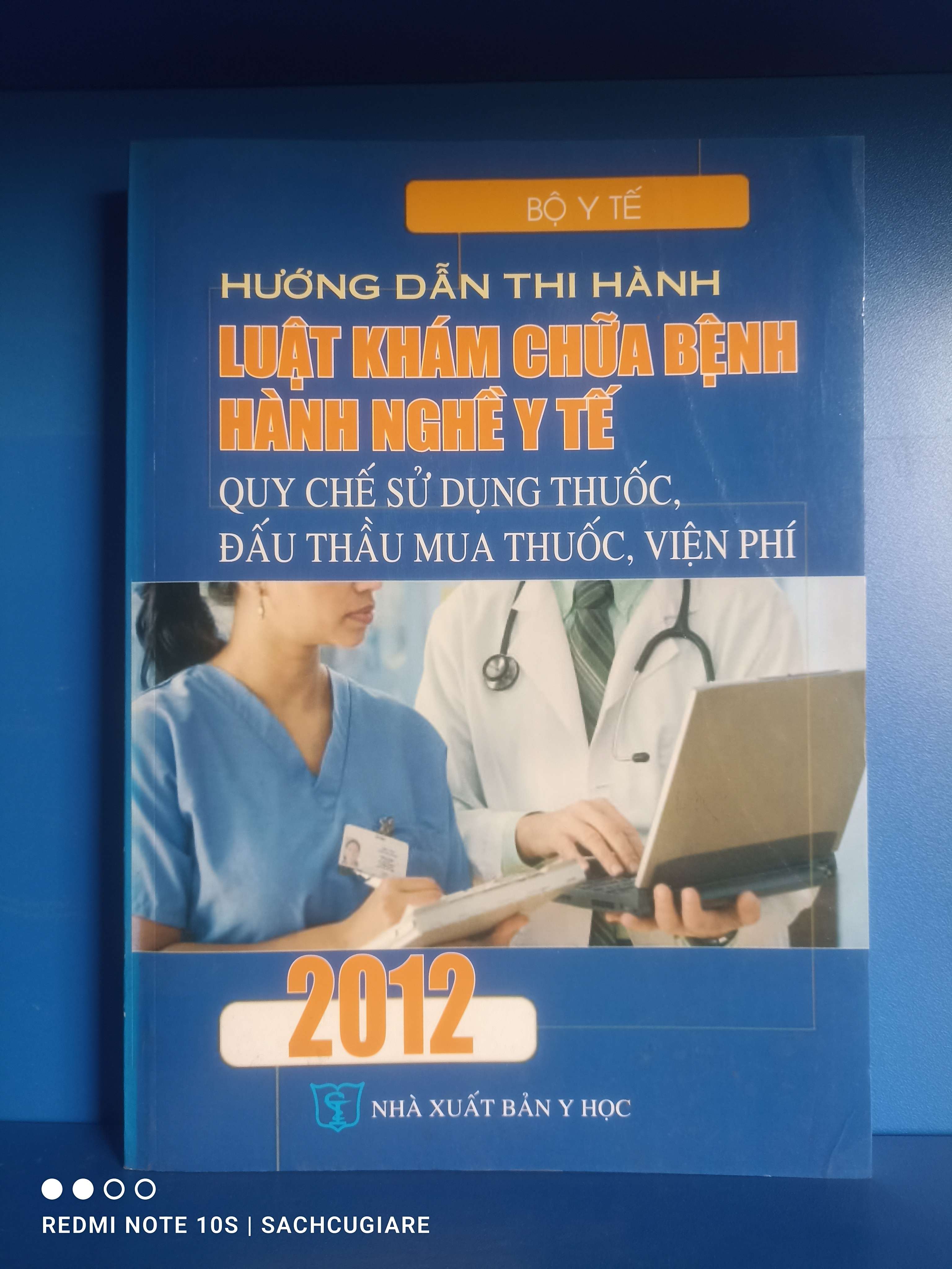 Hướng dẫn thi hành Luật khám chữa bệnh hành nghề y tế: Quy chế sử dụng thuốc, đấu thầu mua thuốc, viện phí VAVO-K2SD2-15 -