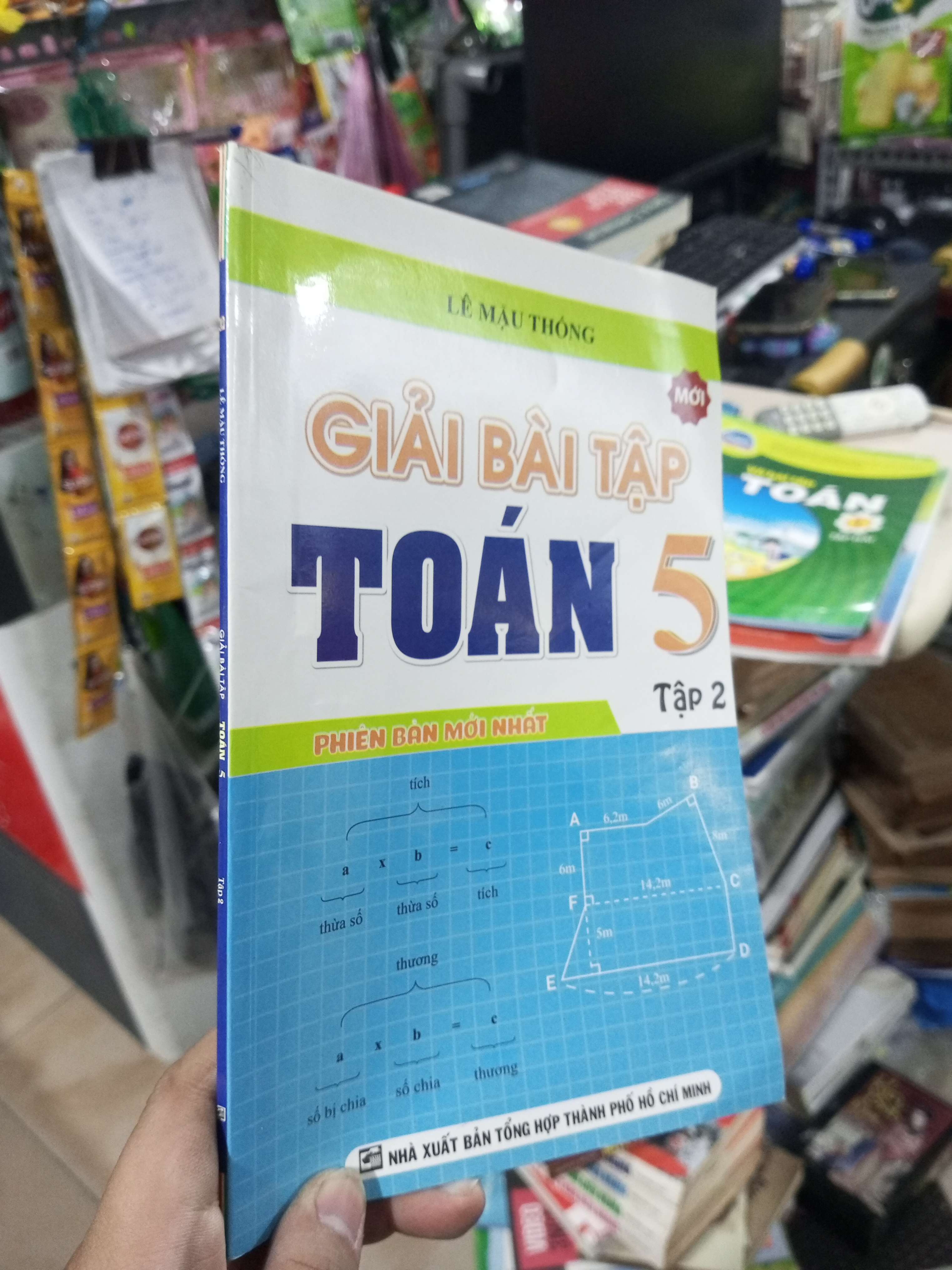 Giải Bài Tập Toán 5 (Tập 2) - Lê Mậu Thống 2018 mới 90% Giáo khoa HCM1004