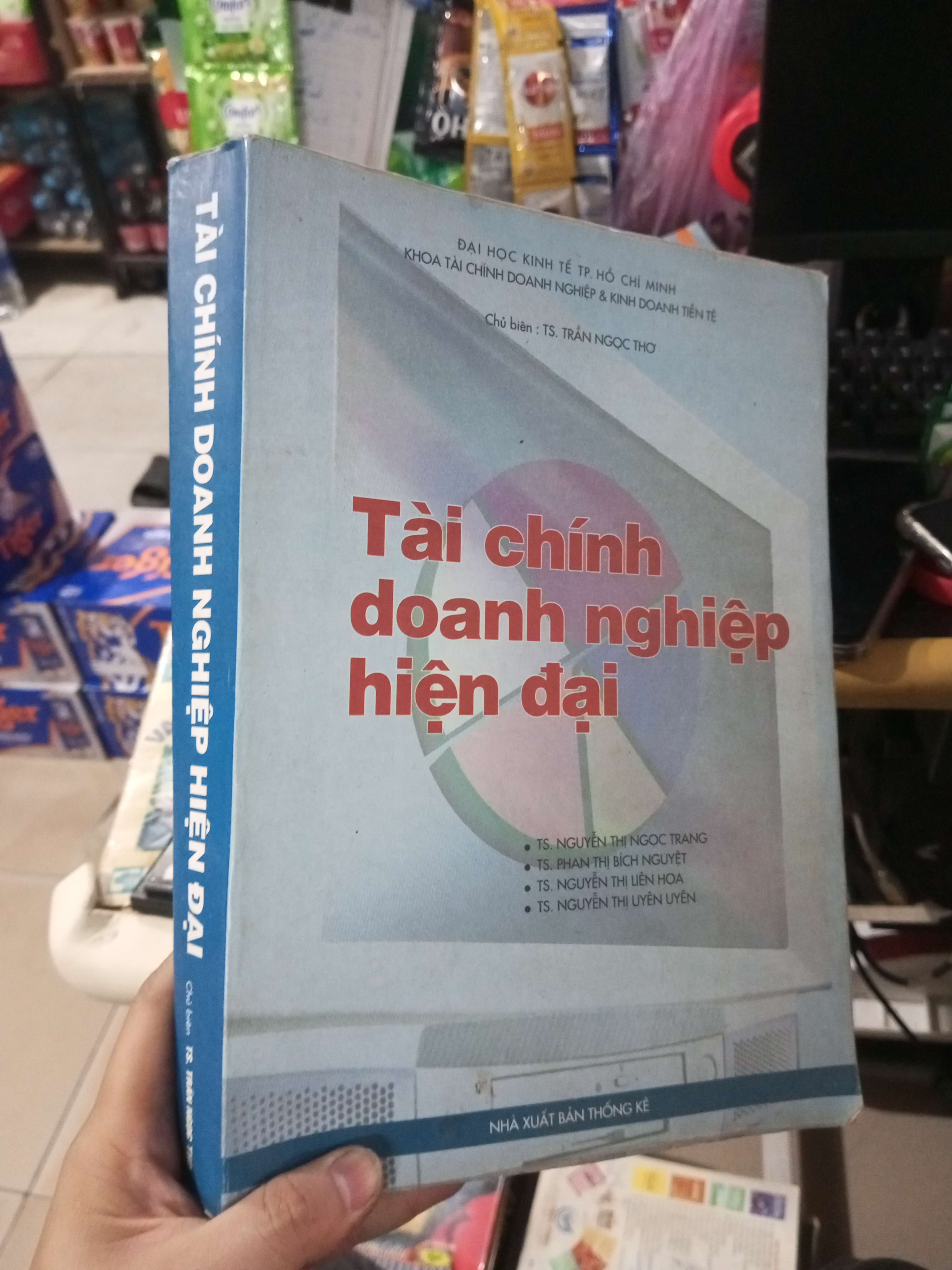 Tài Chính Doanh Nghiệp Hiện Đại - Trần Ngọc Thơ 2003 mới 80% ố Sách kinh tế - tài chính - chứng khoán HCM1004