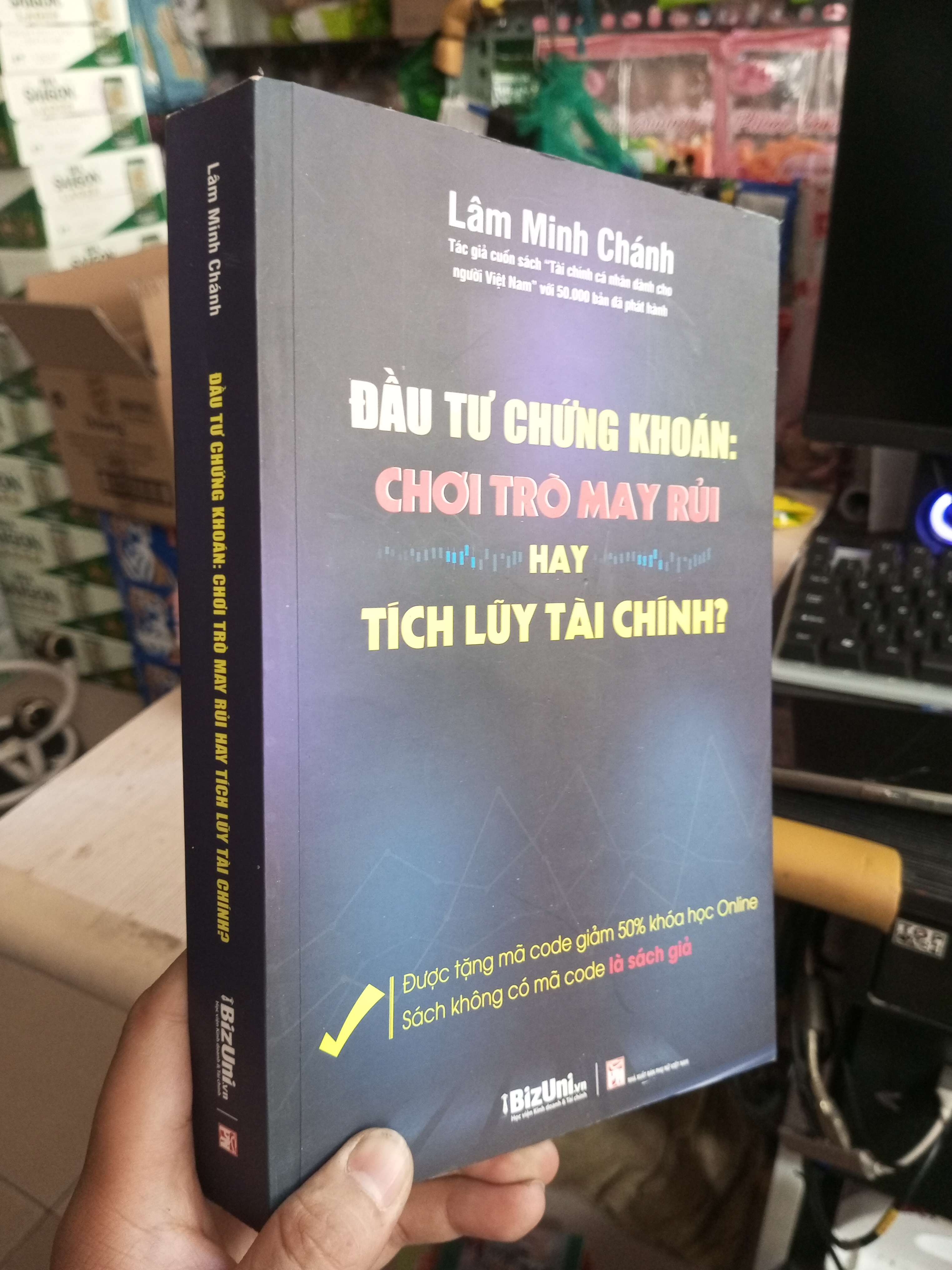 Đầu Tư Chứng Khoán: Chơi Trò May Rủi Hay Tích Lũy Tài Chính? - Lâm Minh Chánh 2022 mới 90% Sách kinh tế - tài chính - chứng khoán HCM1004 (NSX)