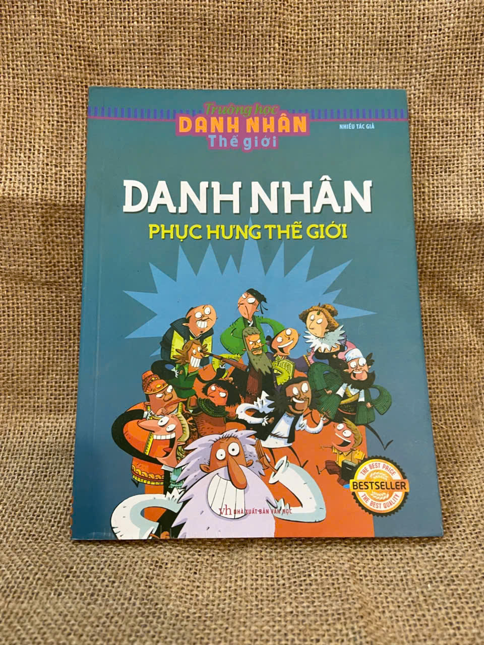 Danh nhân phục hưng thế giới 2015 mới 90% Sách Danh nhân NSX1004