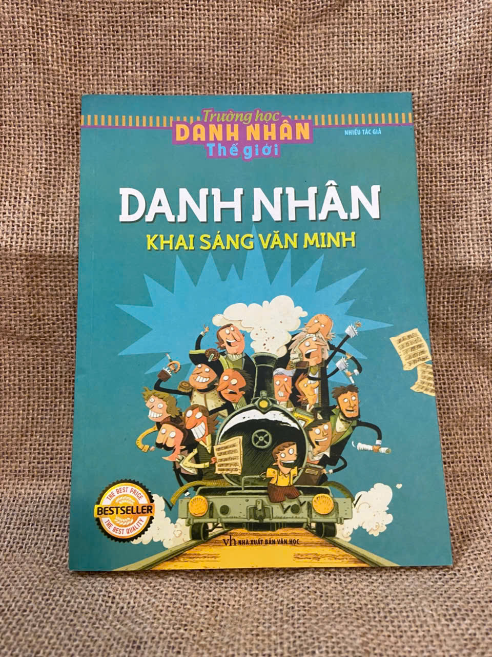 Danh nhân khai sáng văn minh 2015 mới 90% Sách Danh nhân NSX1004