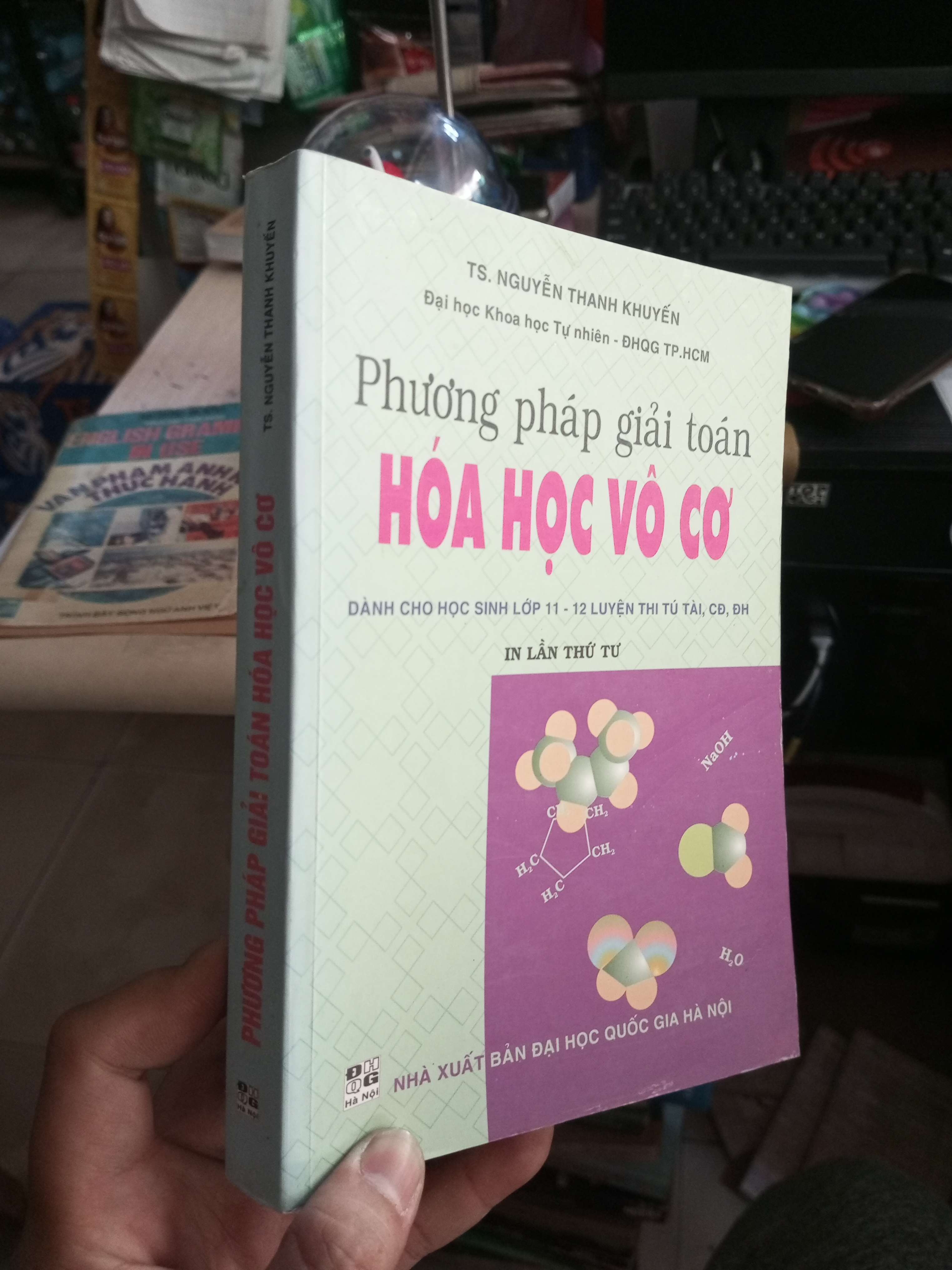 Phương Pháp Giải Toán Hóa Học Vô Cơ - Nguyễn Thanh Khuyến 2004 mới 80% ố Tham khảo - luyện thi HCM1004