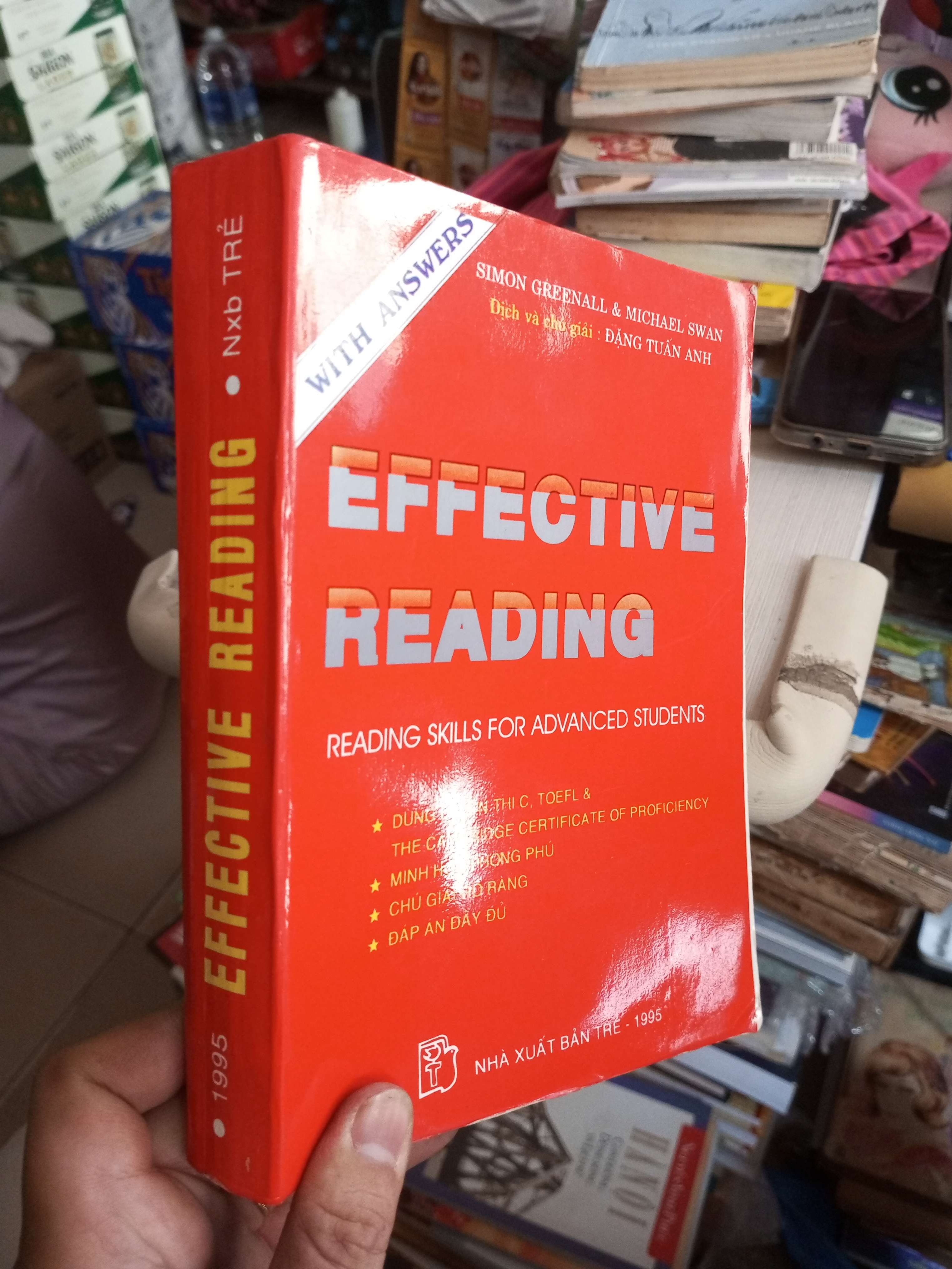 Effective Reading - Simon Greenall, Michael Swan 1995 mới 80% ố Sách tự học tiếng Anh HCM1004 (NSX)