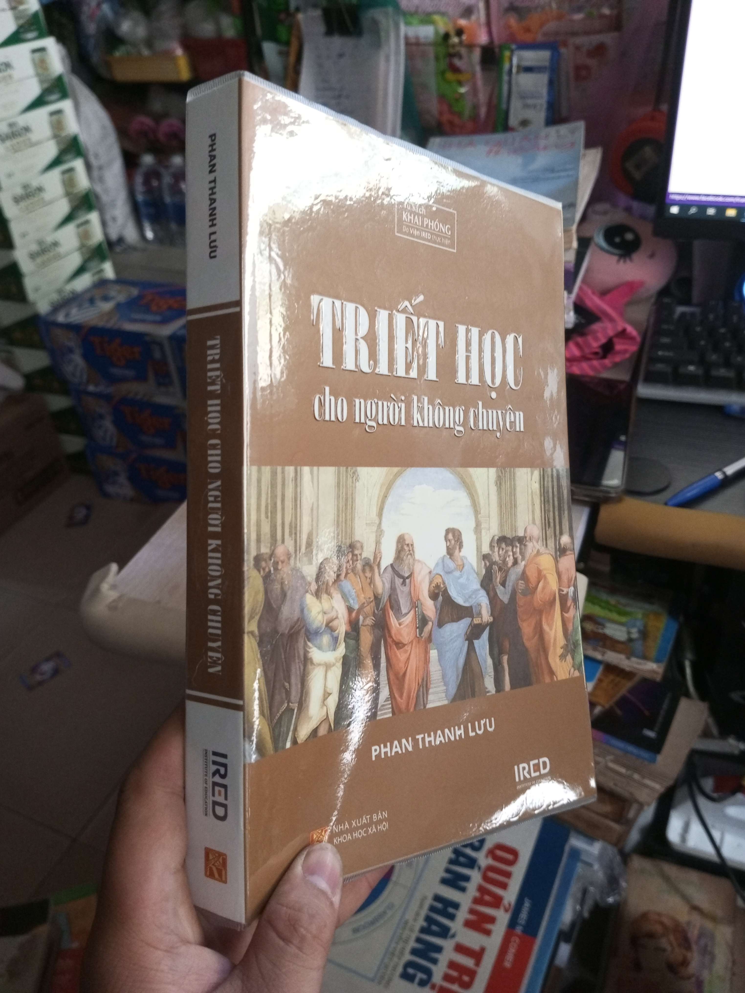 Triết Học Cho Người Không Chuyên - Phan Thanh Lưu mới 90% có bọc bìa Sách lịch sử - triết học HCM1004 (NSX)