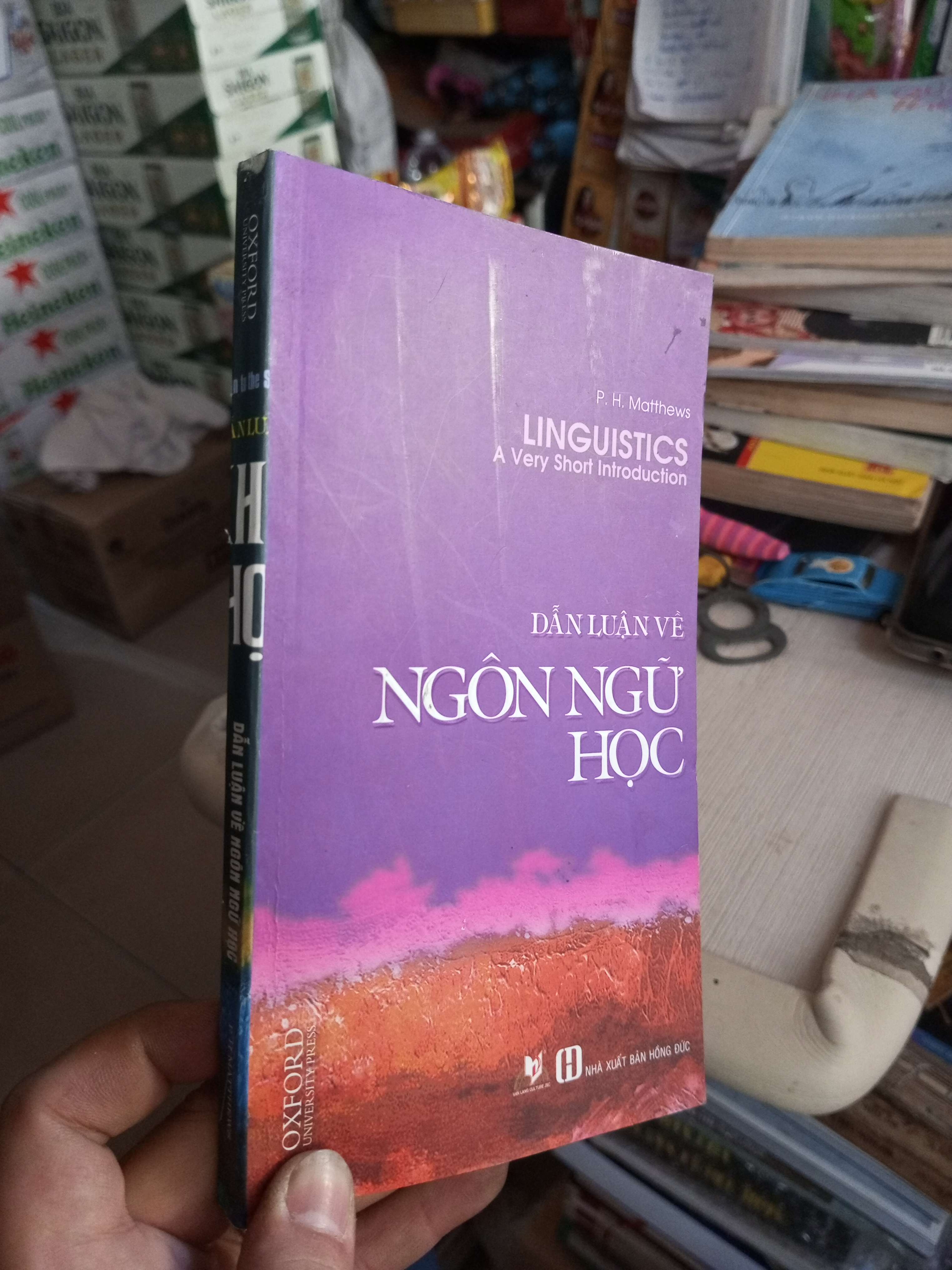 Dẫn Luận Về Ngôn Ngữ Học (Linguistics: A Very Short Introduction) - P. H. Matthews 2016 mới 80% ố mọt Sách lịch sử - triết học HCM1004 (NSX)