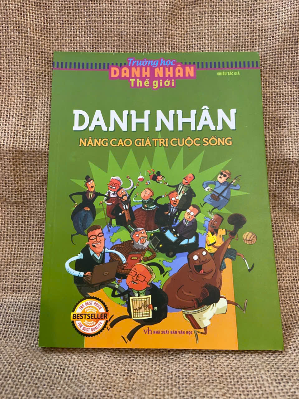 Danh nhân nâng cao giá trị cuộc sống 2015 mới 90% Sách Danh nhân NSX1004