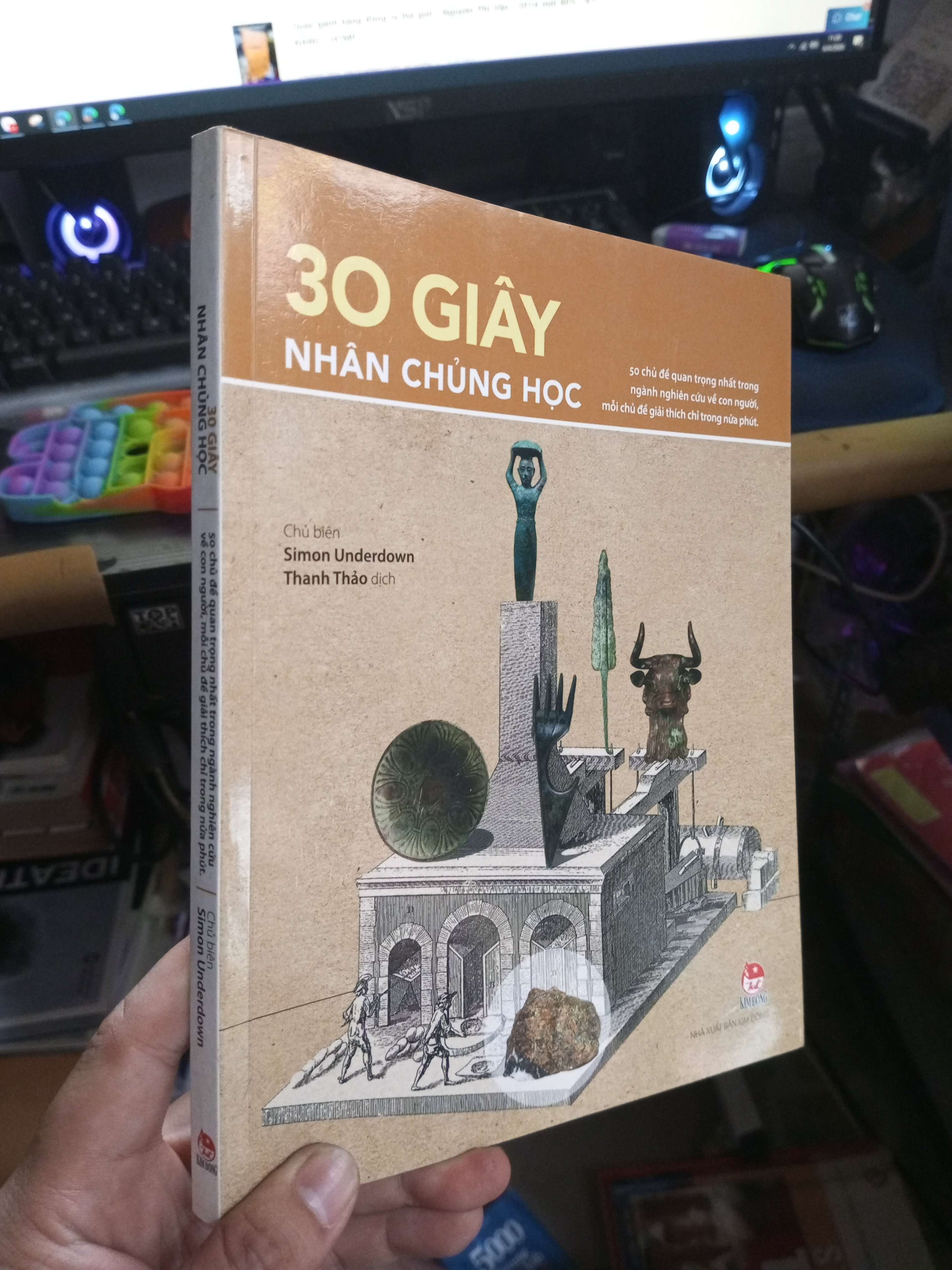 30 Giây Nhân Chủng Học - Simon Underdown 2020 mới 90% Sách kiến thức tổng hợp HCM1004 (NSX)