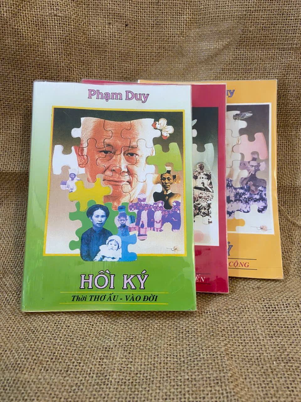 Remake Hồi ký Phạm Duy (Bộ 3 cuốn) 1990 mới 90% có bìa kính Văn học Việt Nam NSX1004