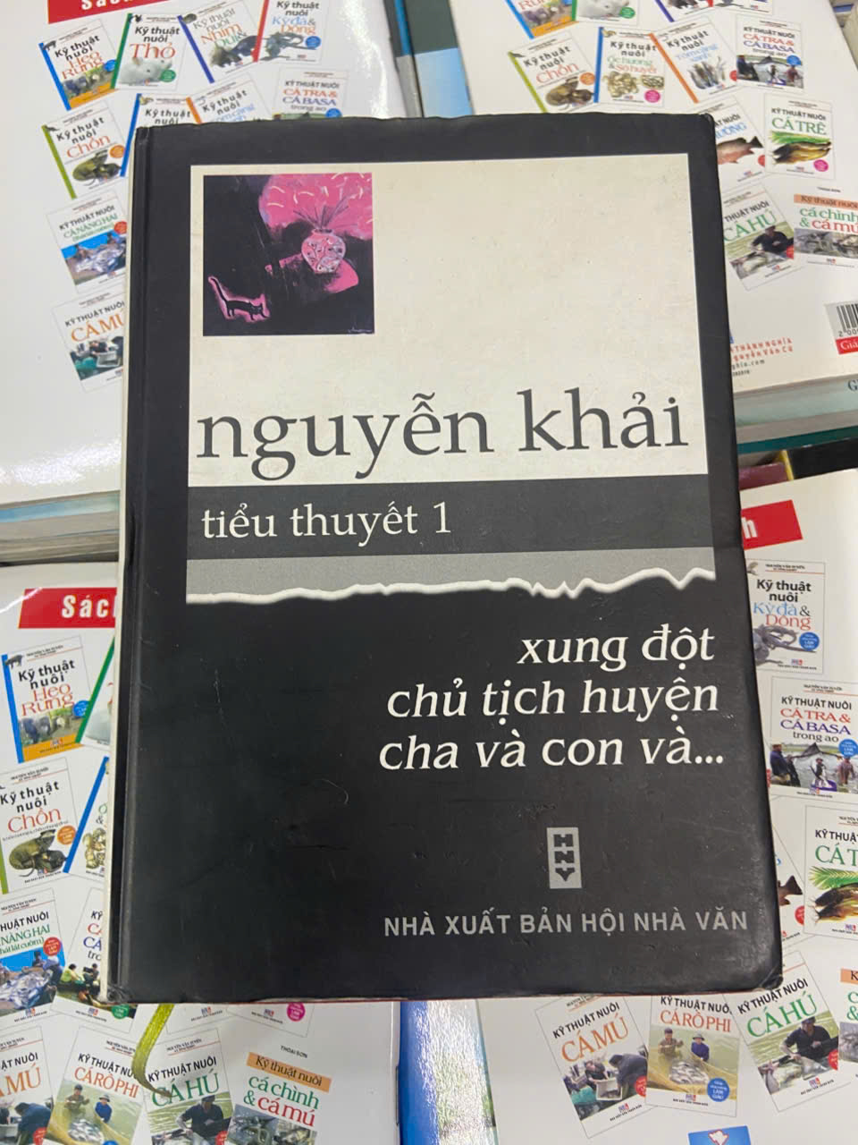 Nguyễn Khải tiểu thuyết 1: Xung đột chủ tịch huyện cha và con và... Sách văn học VAVO1004