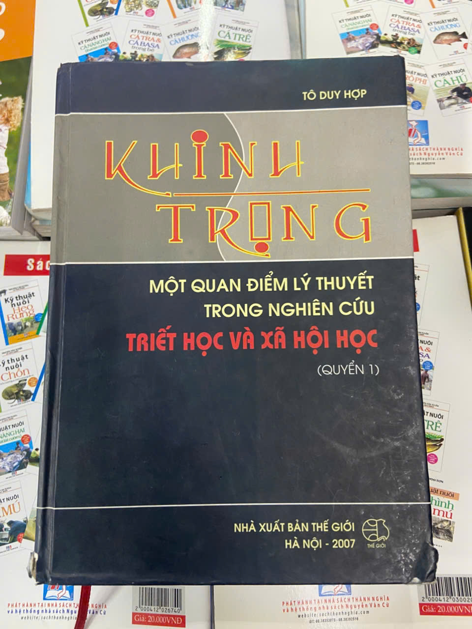 Khinh trọng: một quan điểm lý thuyết trong nghiên cứu triết học và xã hội học - Tô Duy Hợp Sách chuyên khảo, khảo cứu VAVO1004