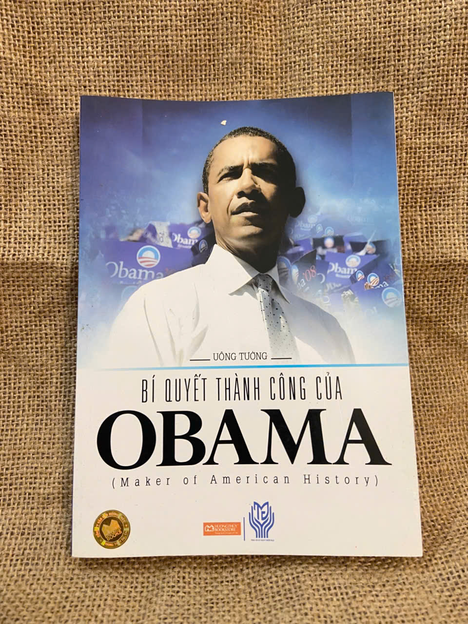 Bí quyết thành công của Obama - Uông Tường 2010 mới 80% có chữ ký và vết note của chủ sở hữu cũ, không ảnh hưởng nội dung Kỹ năng sống NSX1004