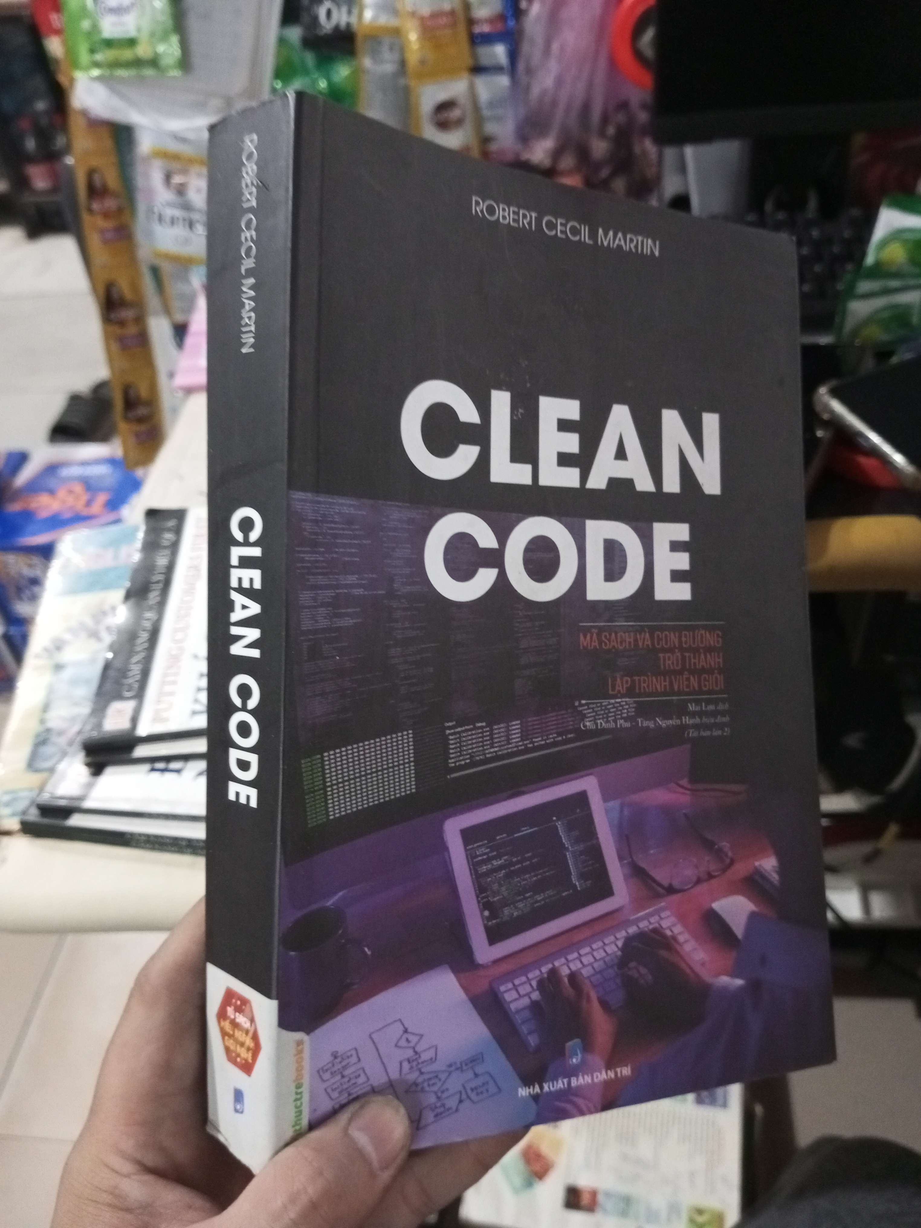 Clean Code - Robert Cecil Martin 2023 mới 80% ố ẩm nhẹ Sách công nghệ thông tin HCM1004 (NSX)