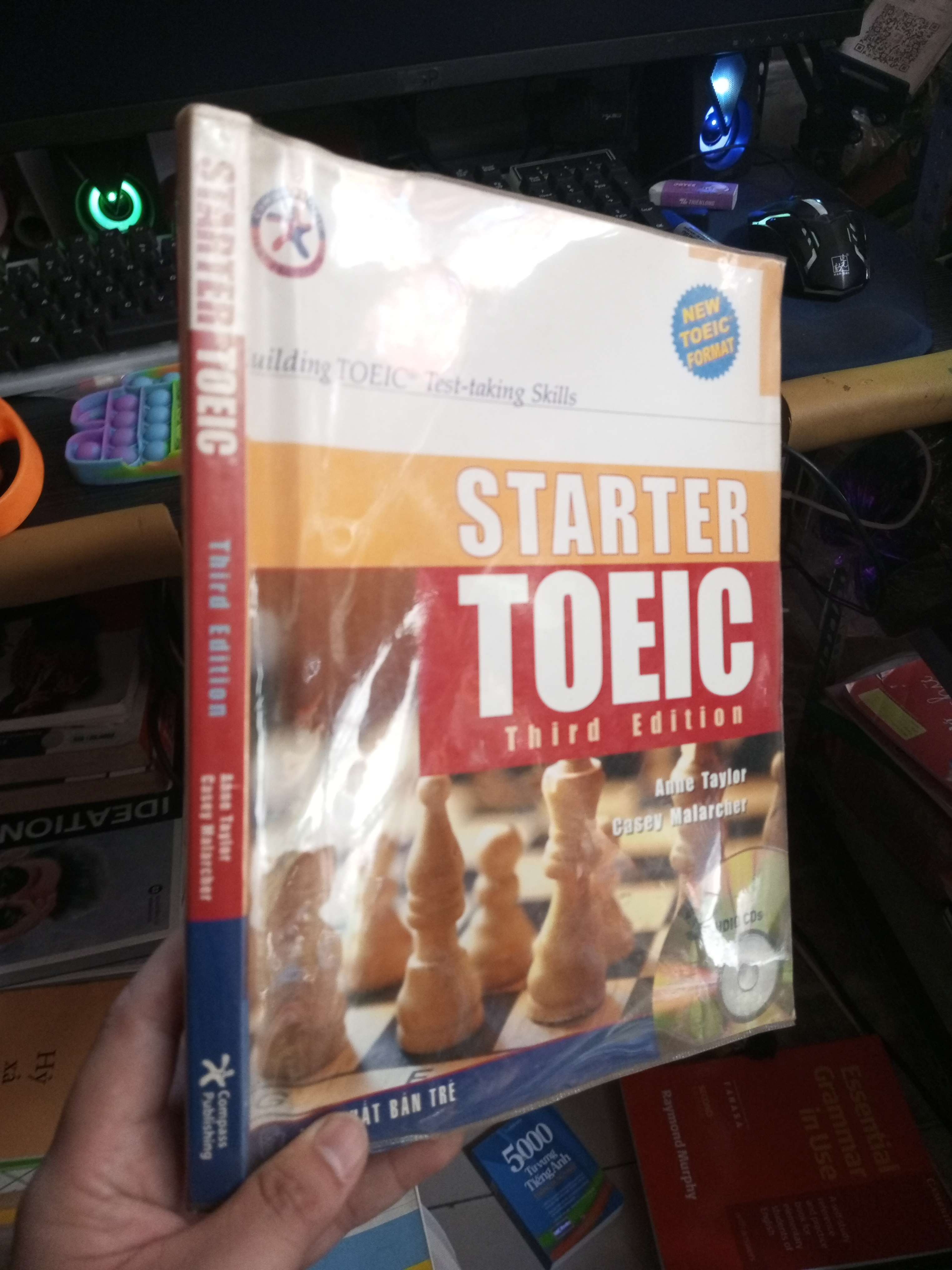 Starter TOEIC (Third Edition) - Anne Taylor, Casey Malarcher 2007 mới 80% kem CD chưa viết Sách tự học tiếng Anh HCM1004