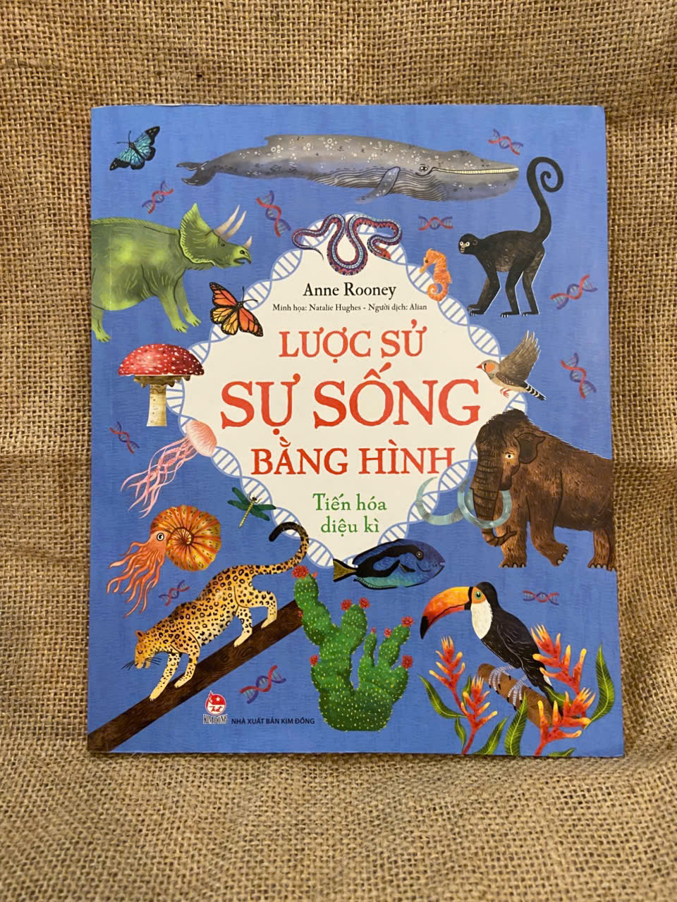 Lược sử sự sống bằng hình - Anne Rooney 2022 mới 90% Truyện tranh NSX1004