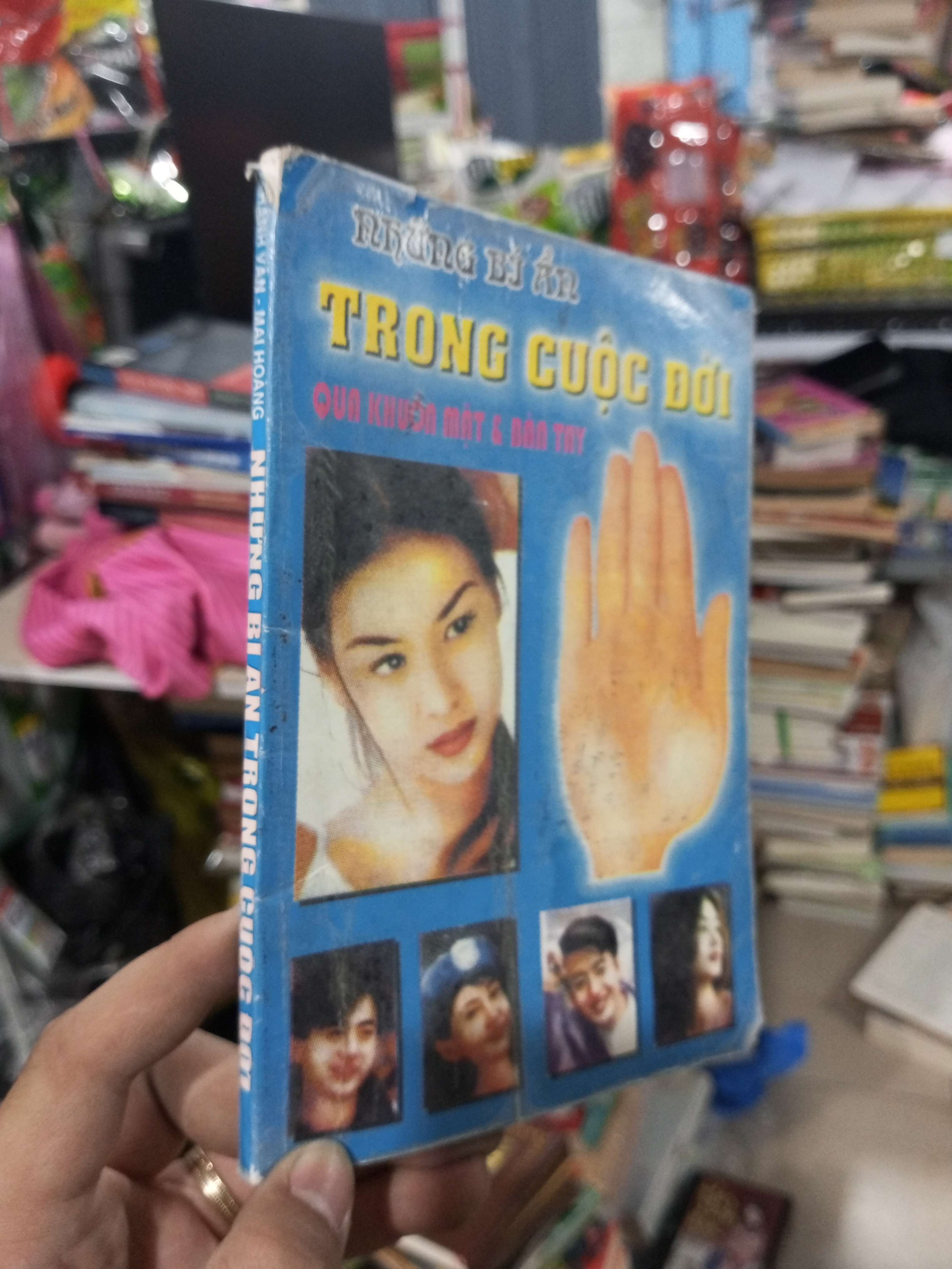 Những Bí Ẩn Trong Cuộc Đời Qua Khuôn Mặt & Bàn Tay mới 80% ố rách gáy Sách kiến thức tổng hợp HCM1004 (NSX)