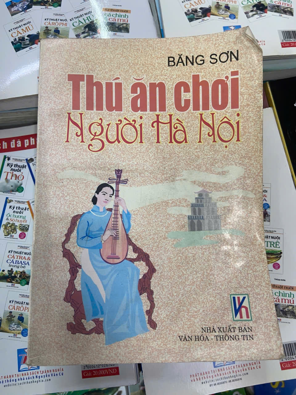 Thú ăn chơi người Hà Nội - Băng Sơn Sách chuyên khảo, khảo cứu VAVO1004