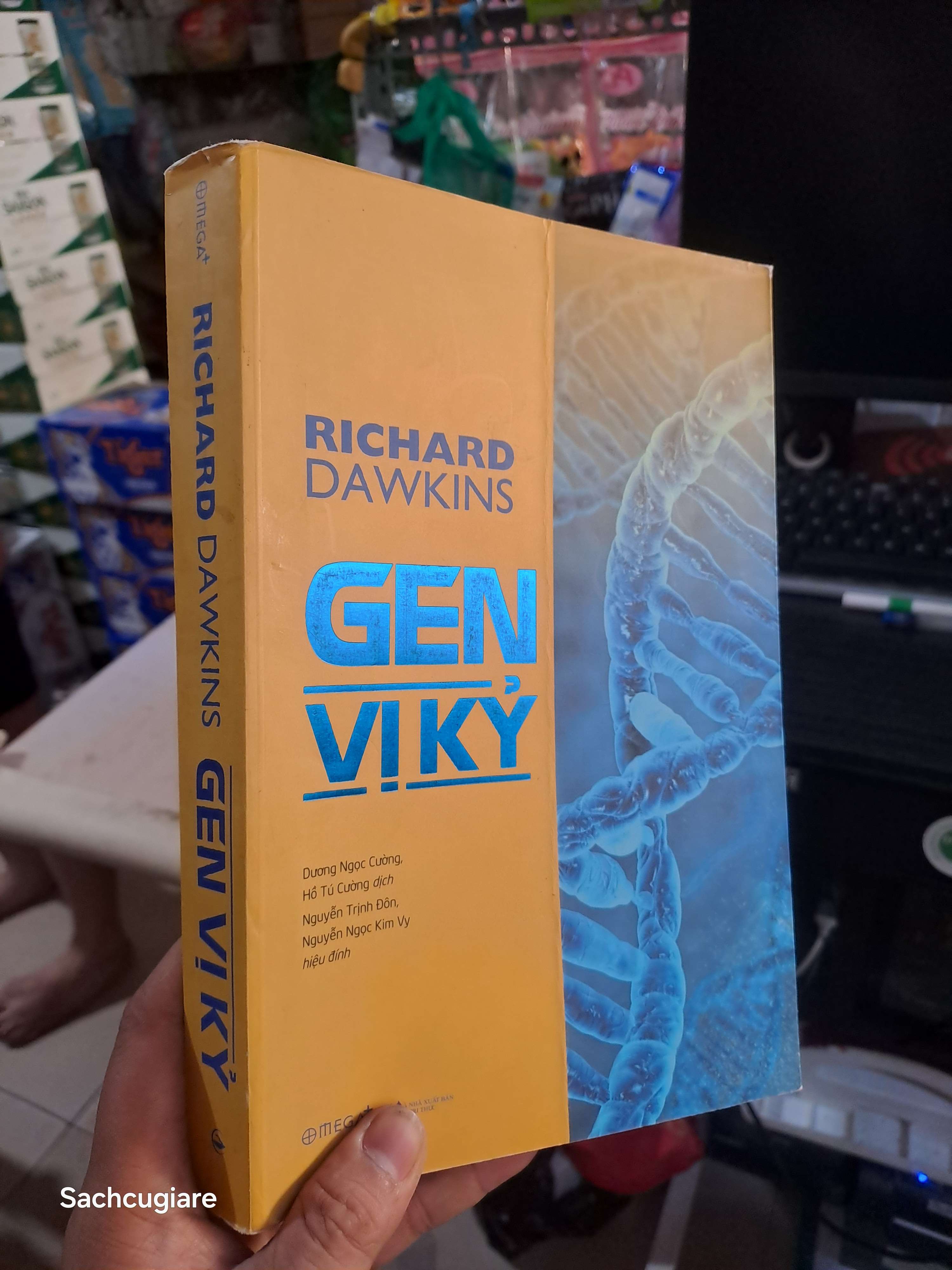 Gen Vị Kỷ - Richard Dawkins 2019 mới 80% bung gáy Sách kiến thức tổng hợp HCM1004