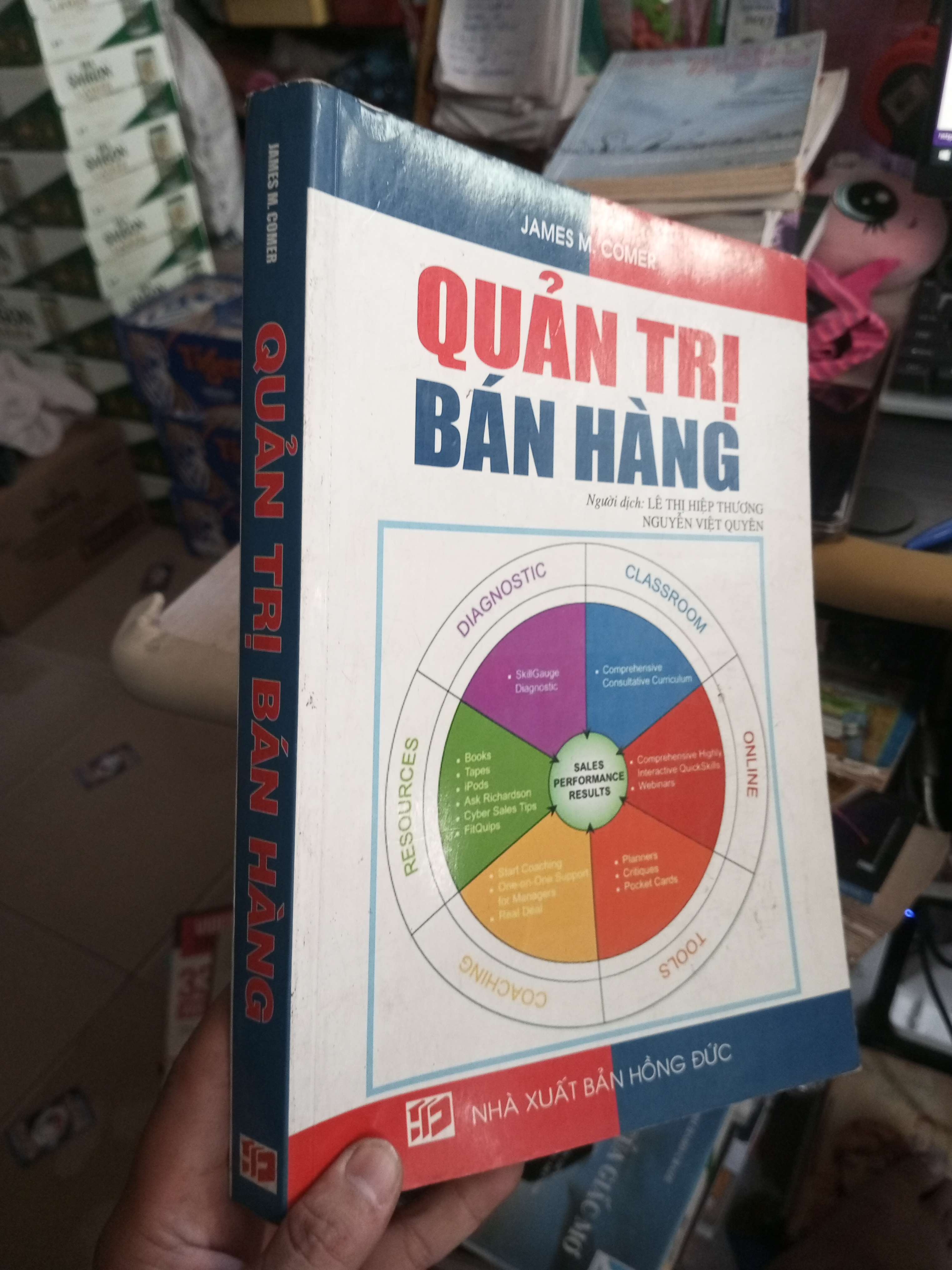 Quản Trị Bán Hàng - James M. Comer 2008 mới 80% ố Sách kinh tế - tài chính - chứng khoán HCM1004