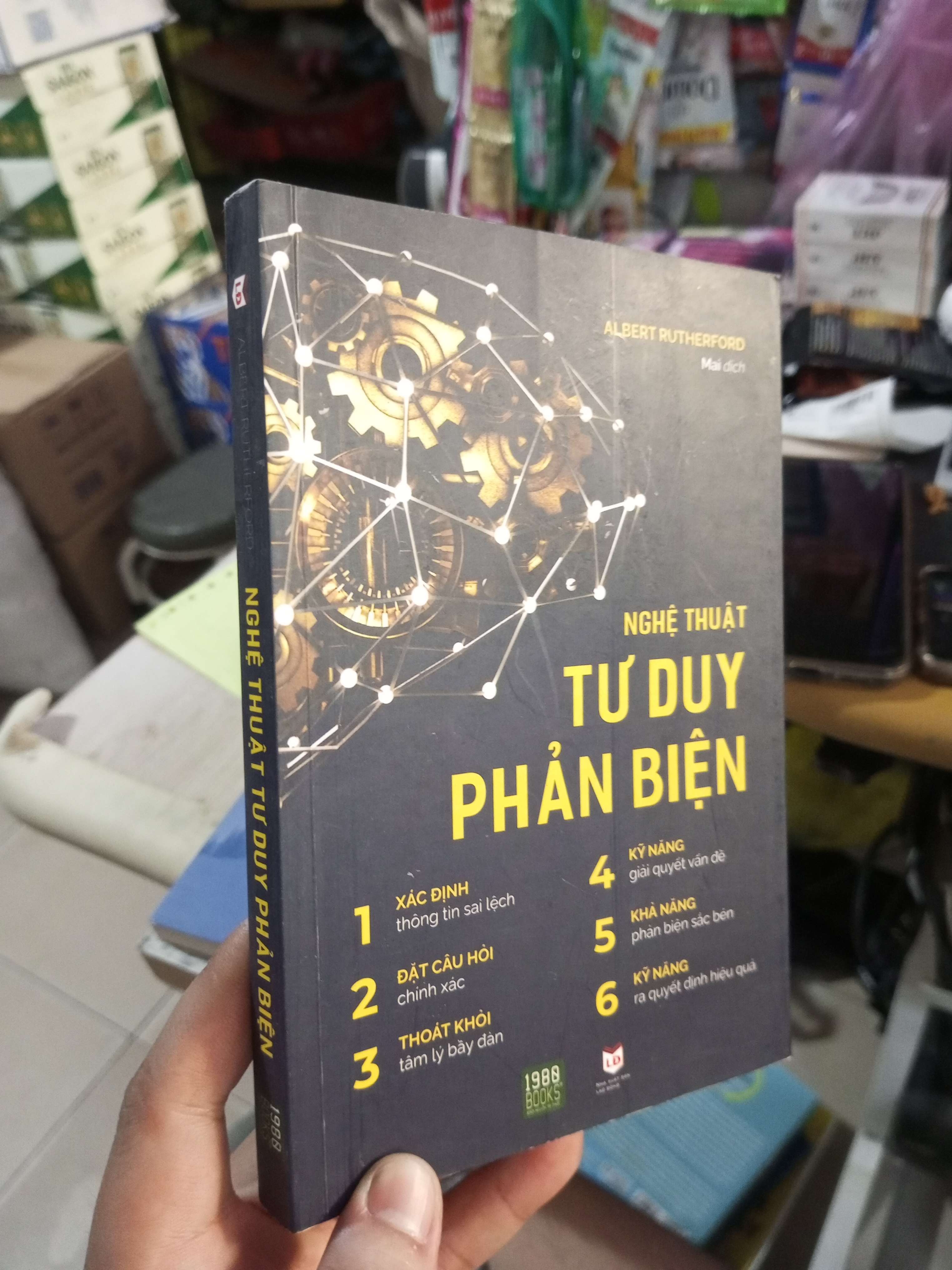 Nghệ Thuật Tư Duy Phản Biện - Albert Rutherford 2021 mới 90% Sách kỹ năng HCM1004 (NSX)