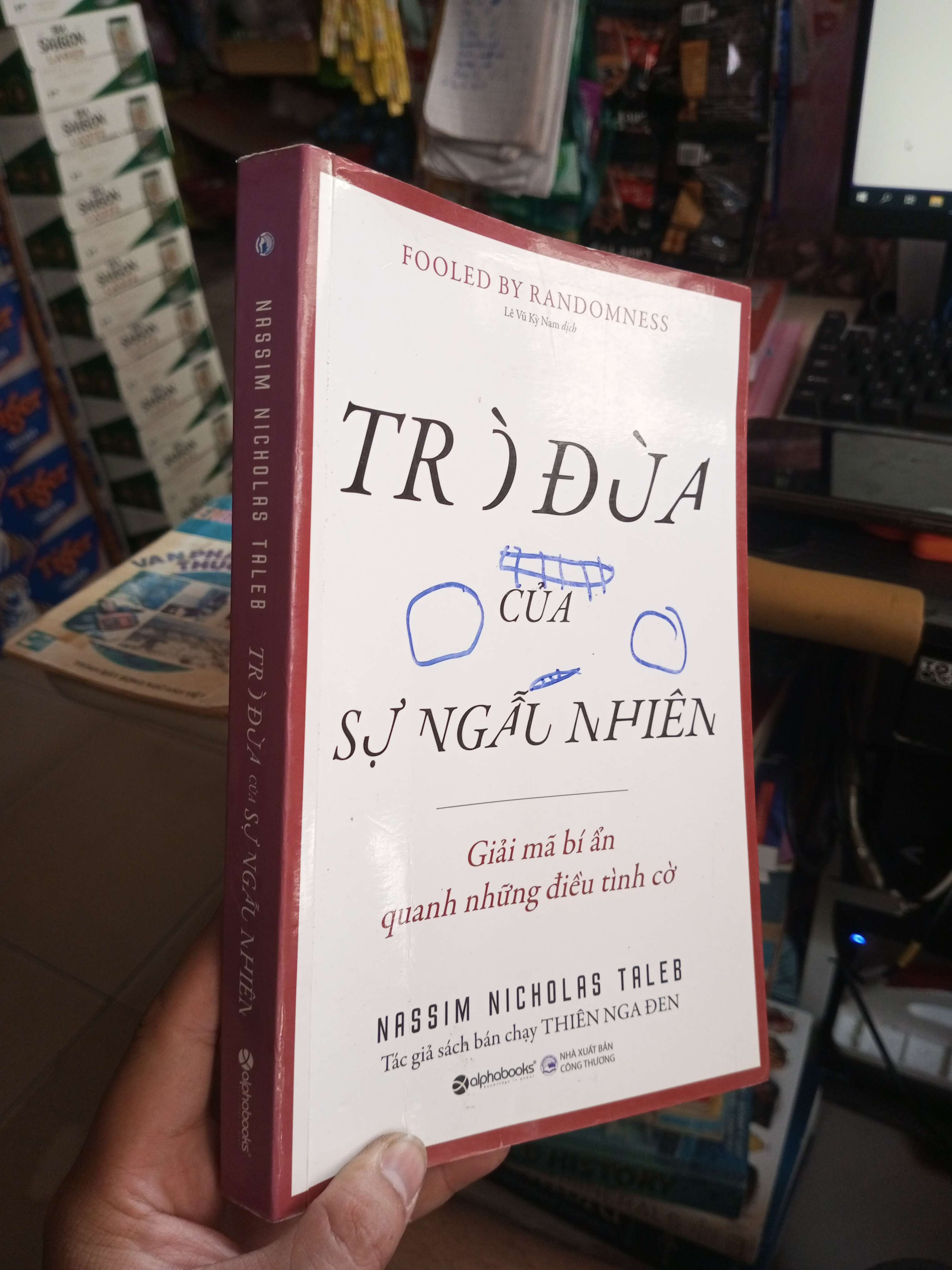 Trò Đùa Của Sự Ngẫu Nhiên - Nassim Nicholas Taleb 2019 mới 80% ẫm nhẹ không vẽ bên trong Kỹ năng sống HCM1004