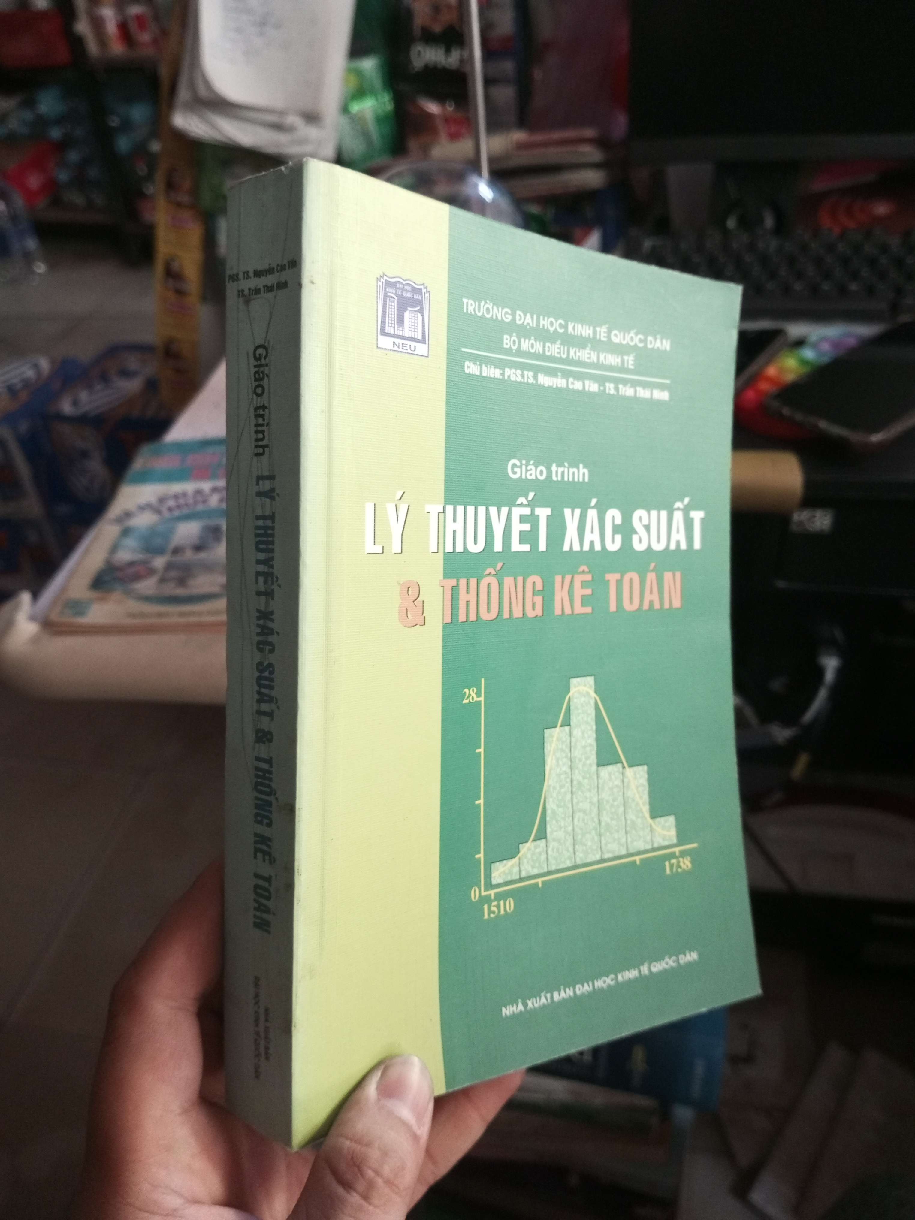 Giáo Trình Lý Thuyết Xác Suất & Thống Kê Toán - Nguyễn Cao Văn, Trần Thái Ninh 2008 mới 80% ố Giáo trình đại học - cao đẳng HCM1004