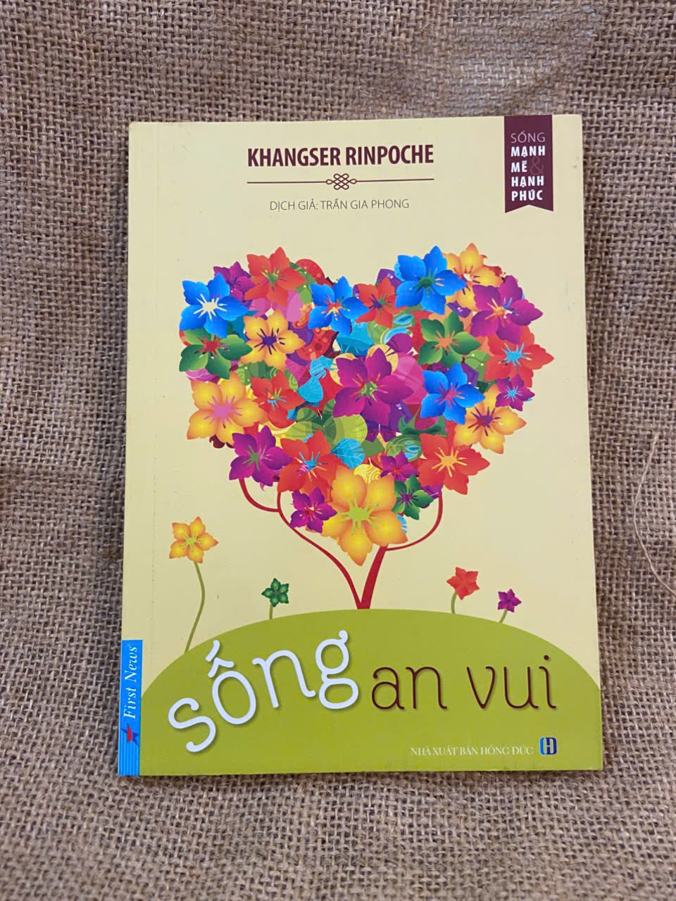Sống an vui - Khangser Rinpoche 2017 mới 90% ố Kỹ năng sống NSX1004