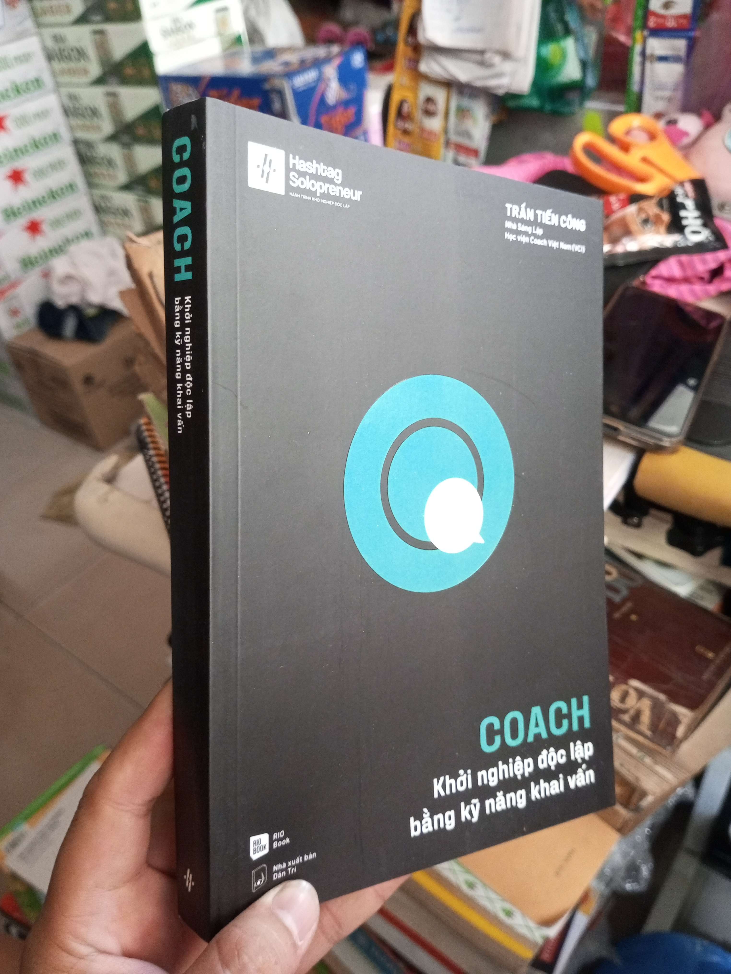 Coach Khởi Nghiệp Độc Lập Bằng Kỹ Năng Khai Vấn - Trần Tiến Công 2023 mới 90% Kỹ năng sống HCM1004 (NSX)