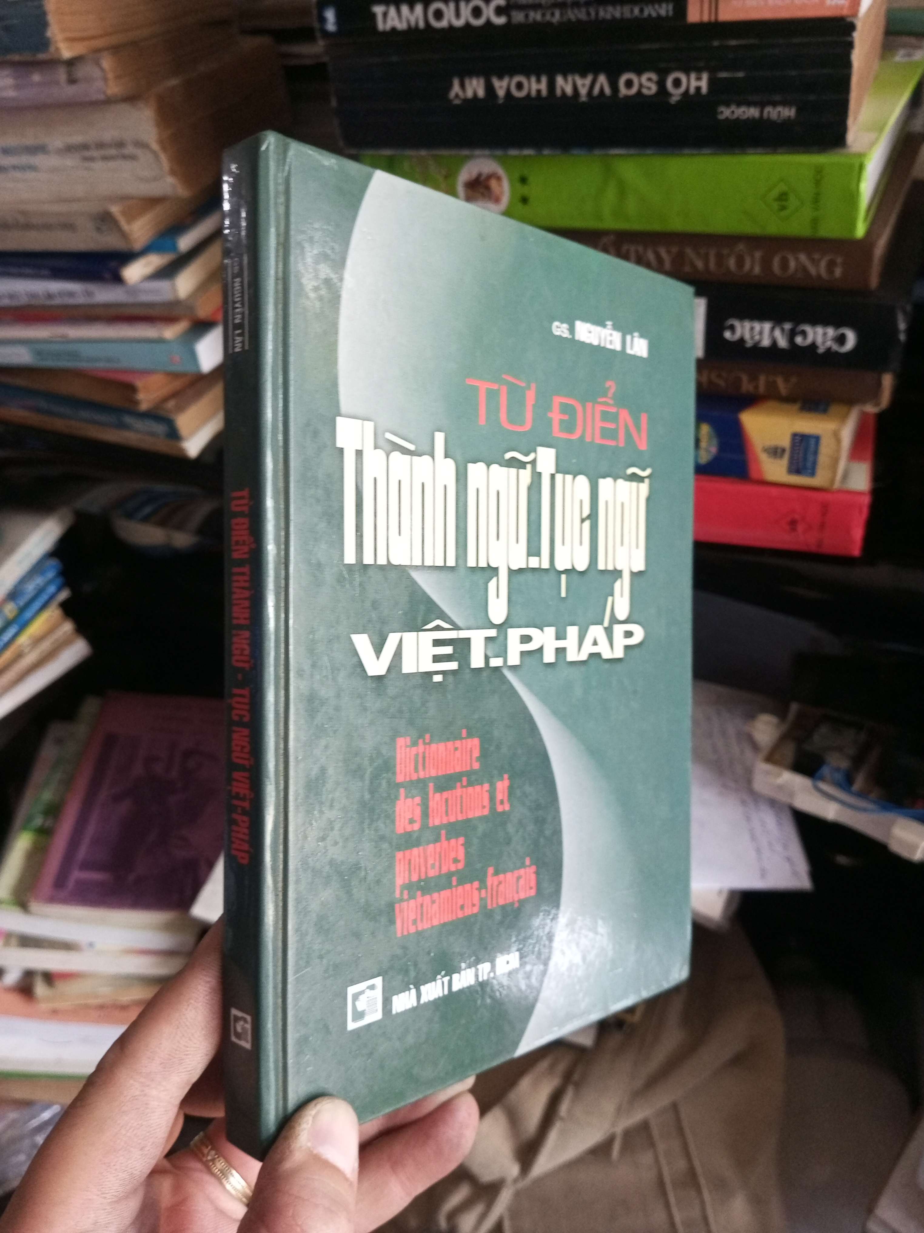 Thành ngữ Tục ngữ Việt - Pháp 1998 bìa cứng Sách văn học KSX1004