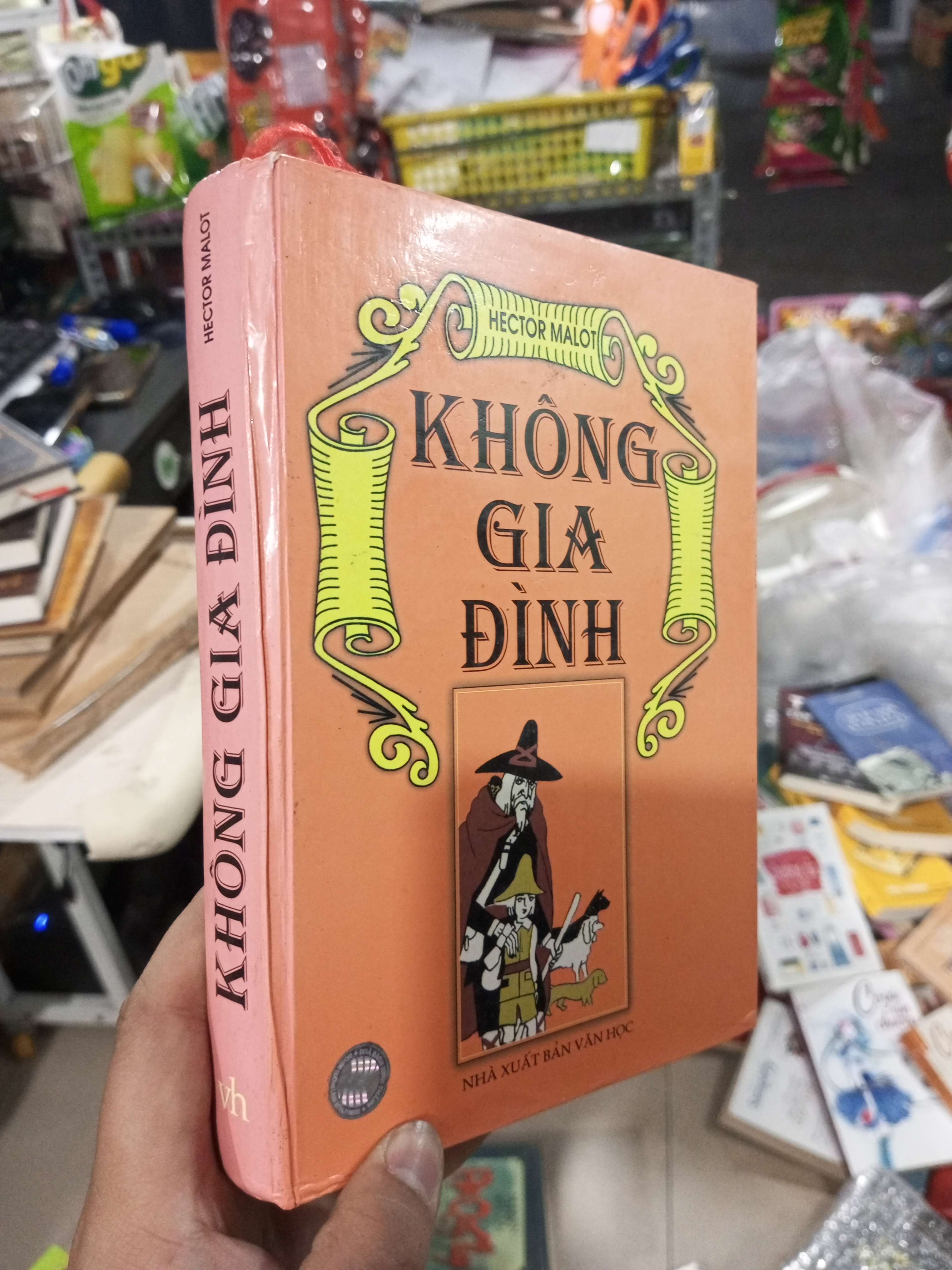 Không Gia Đình - Hector Malot 2005 mới 80% ố Văn học nước ngoài HCM1004