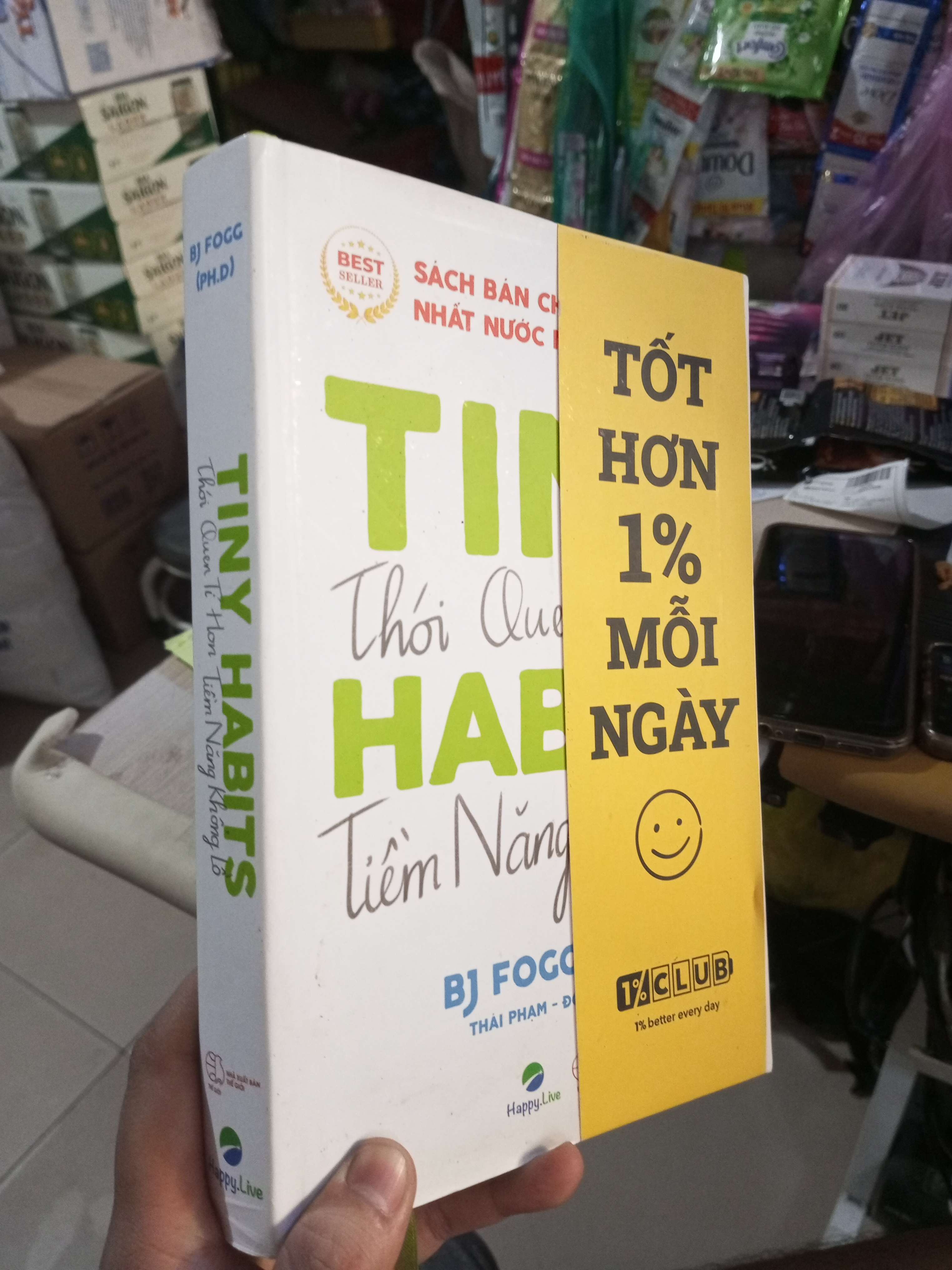 Tiny Habits Thói Quen Tí Hon Tiềm Năng Khổng Lồ - BJ Fogg 2021 mới 90% bìa cứng Kỹ năng sống HCM1004