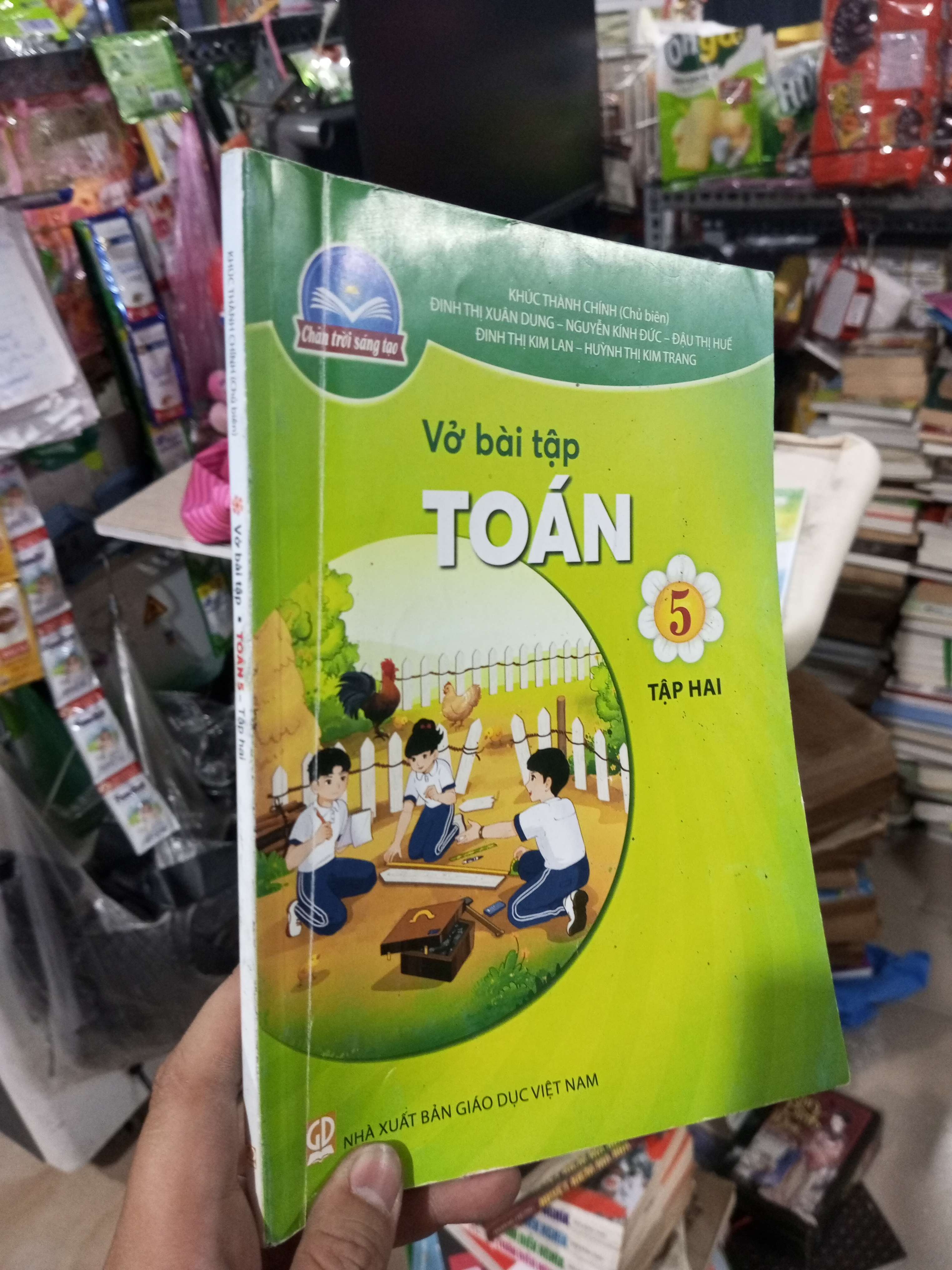 Vở Bài Tập Toán 5 (Tập 2) - Khúc Thành Chính 2024 mới 90% Giáo khoa HCM1004