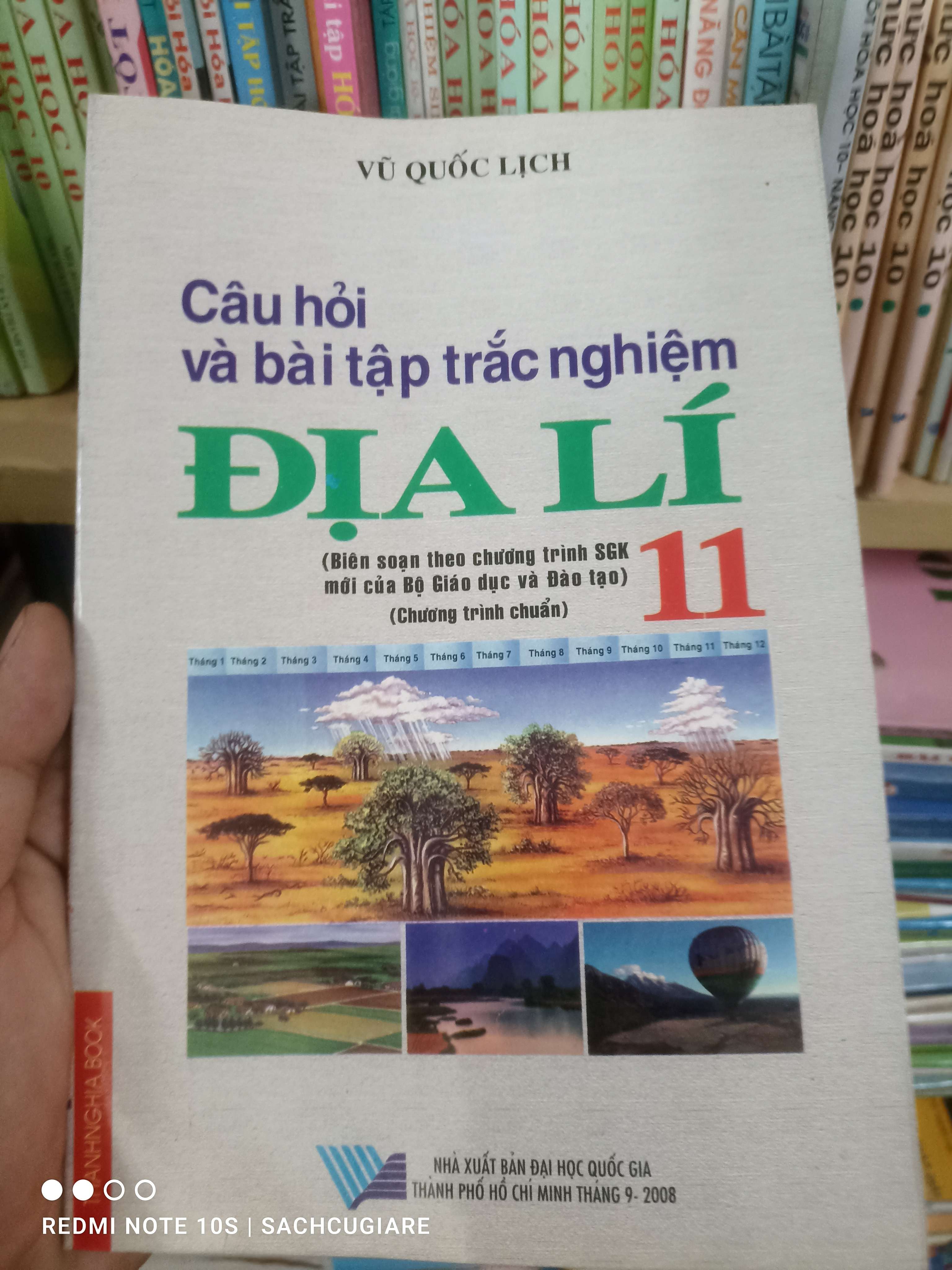 Câu Hỏi Và Bài Tập Trắc Nghiệm Địa Lí 11 (Biên Soạn Theo Chương Trình SGK Mới Của Bộ Giáo Dục Và Đào Tạo, Chương Trình Chuẩn) - Vũ Quốc Lịch 2008 (Tham khảo - luyện thi) VAVO1304-AK3T2