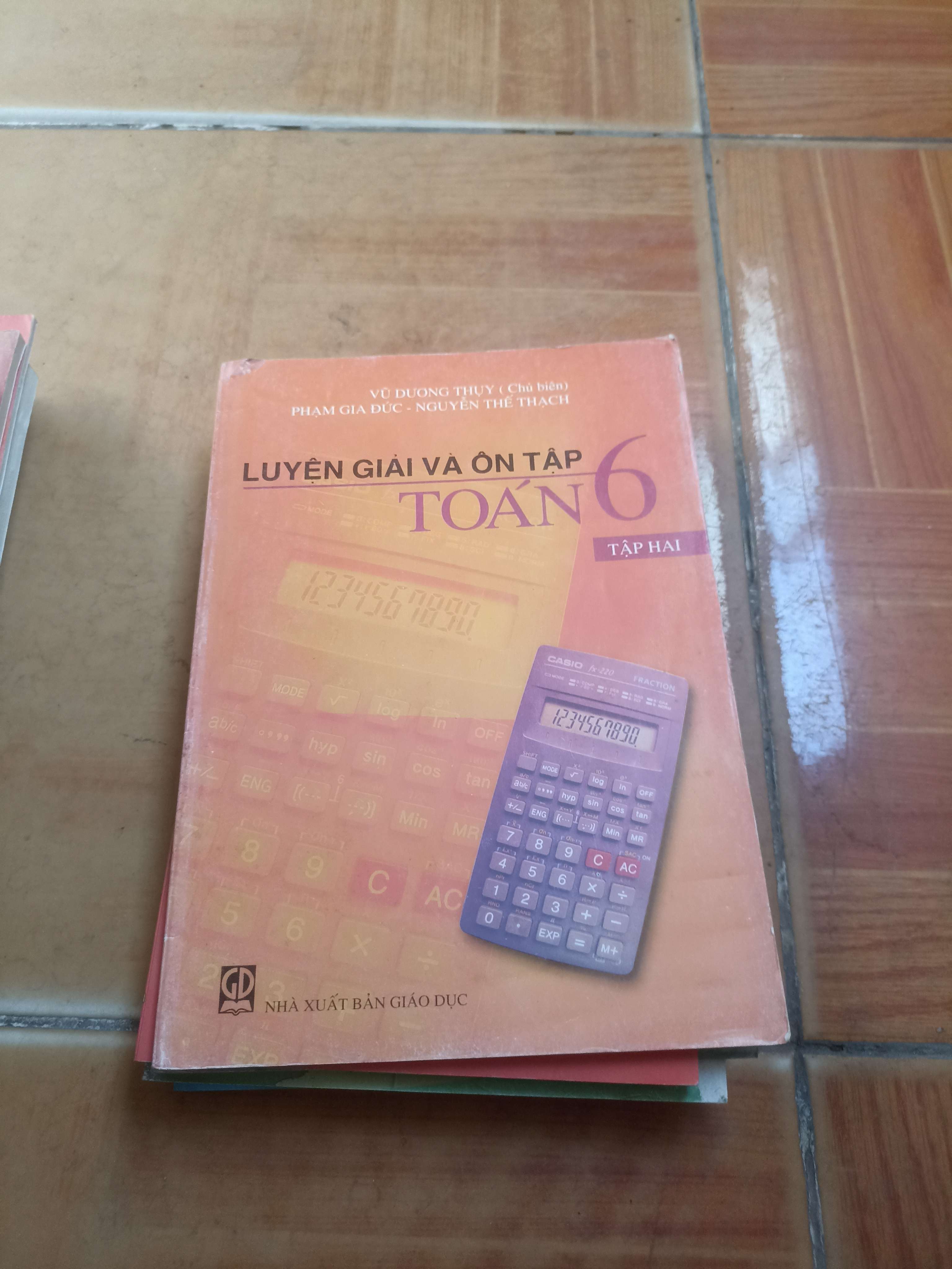 Luyện giải và ôn tập toán 6 tập hai - Dương Thụy 2005 (Tham khảo - luyện thi) VAVO1304-AK3ST4
