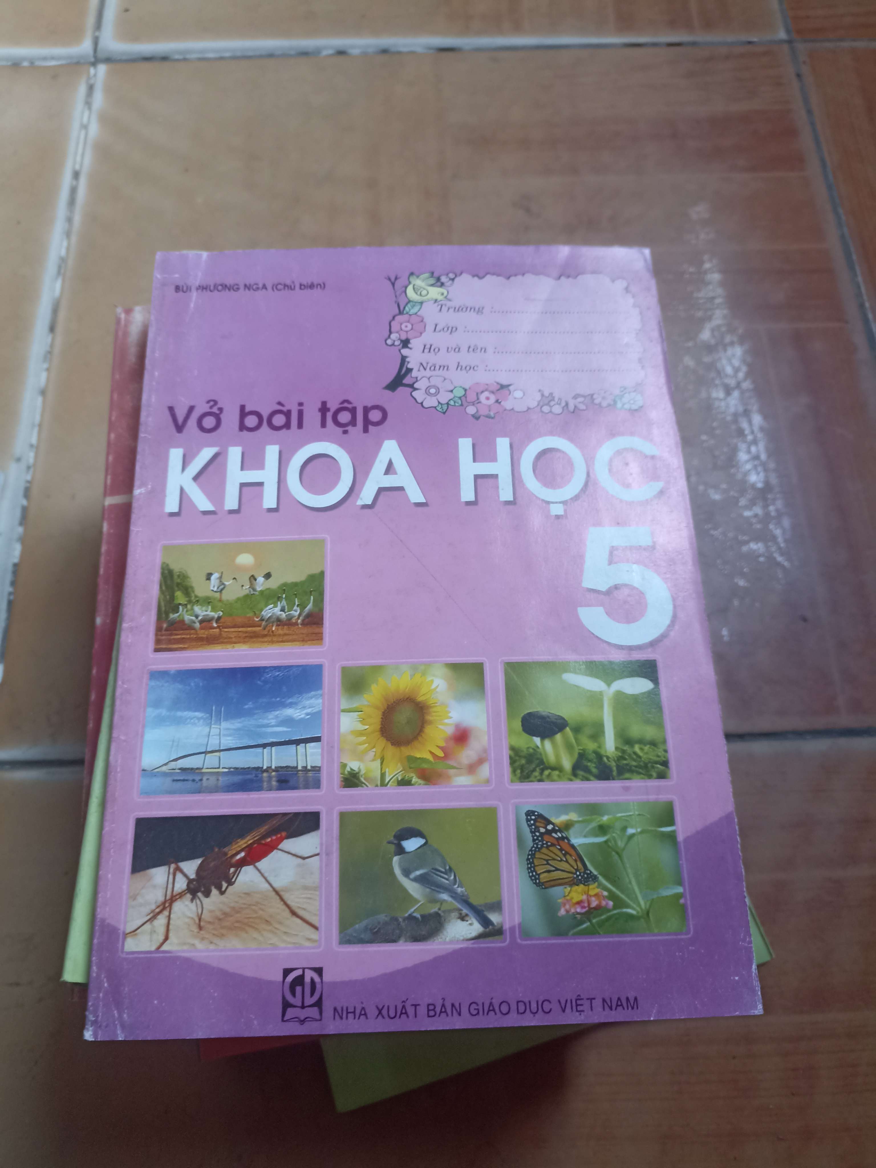 Vở bài tập khoa học 5 - Phương Nga 2018 (Giáo khoa) VAVO1304-AK4T1