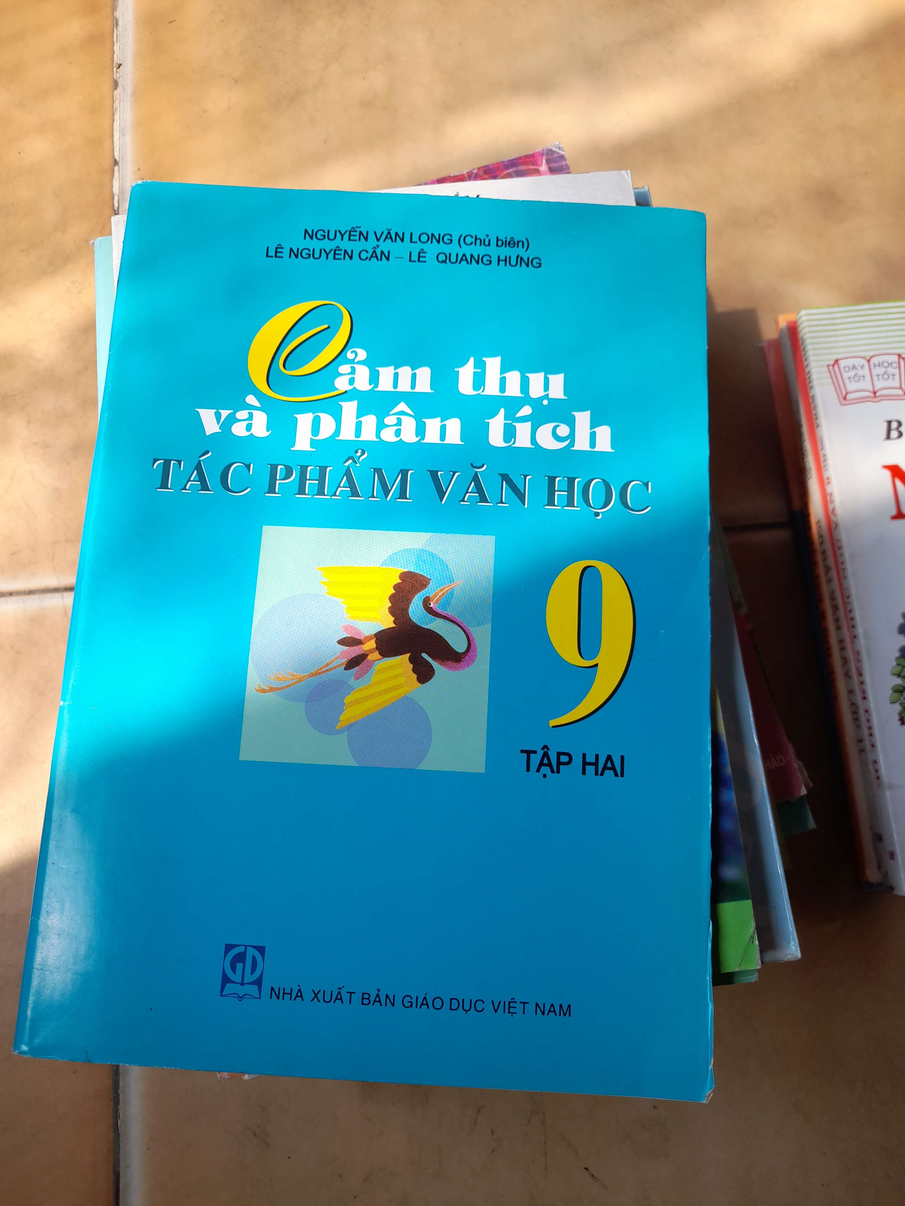 Cảm Thụ Và Phân Tích Tác Phẩm Văn Học 9 (Tập 2) - Nguyễn Văn Long, Lê Nguyên Cẩn, Lê Quang Hưng 2013 (Tham khảo - luyện thi) VAVO1304-AK3T3