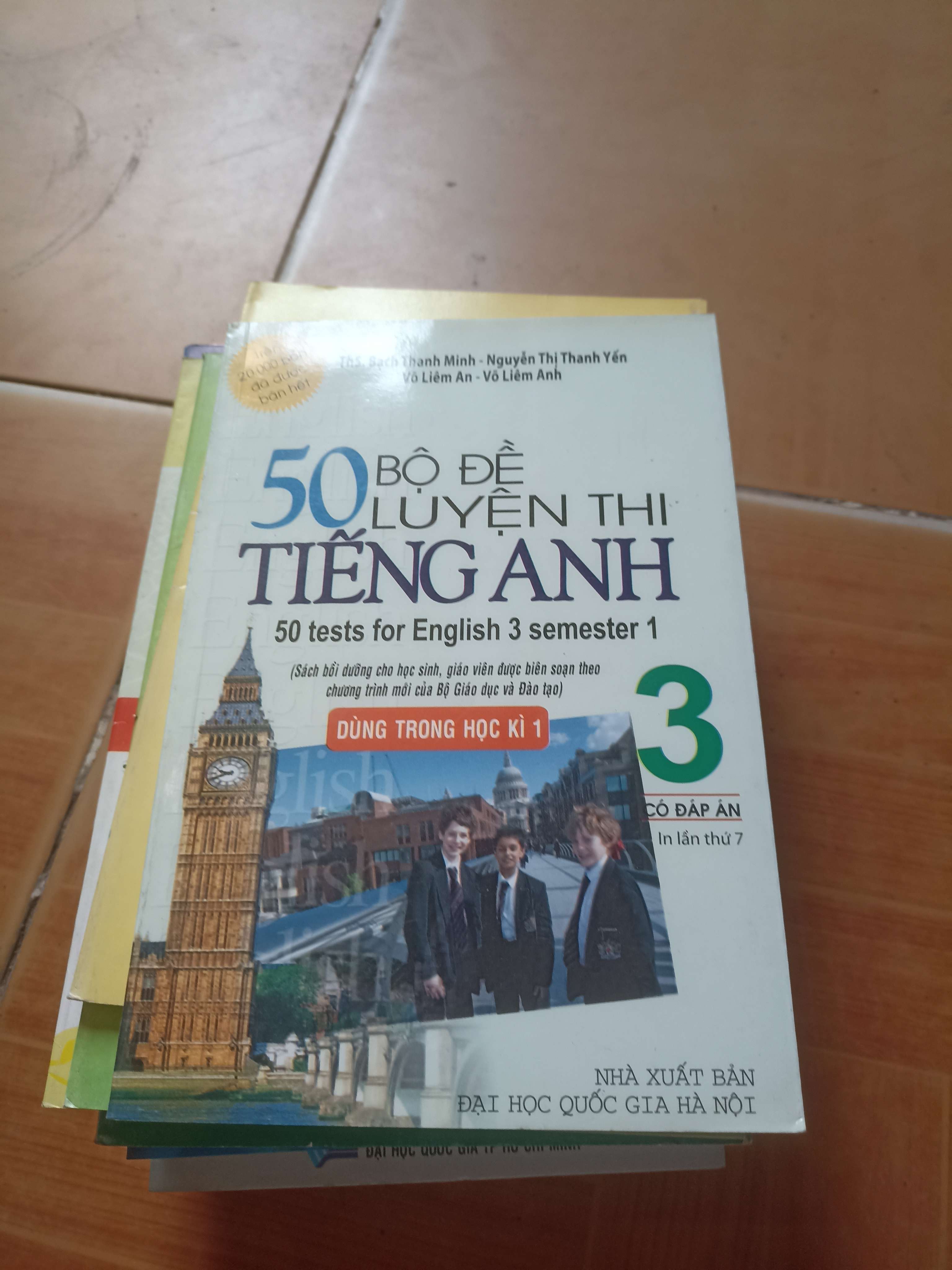 50 bộ đề luyện thi tiếng anh 3 - Liêm An 2010 (Tham khảo - luyện thi) VAVO1304-AK3ST2