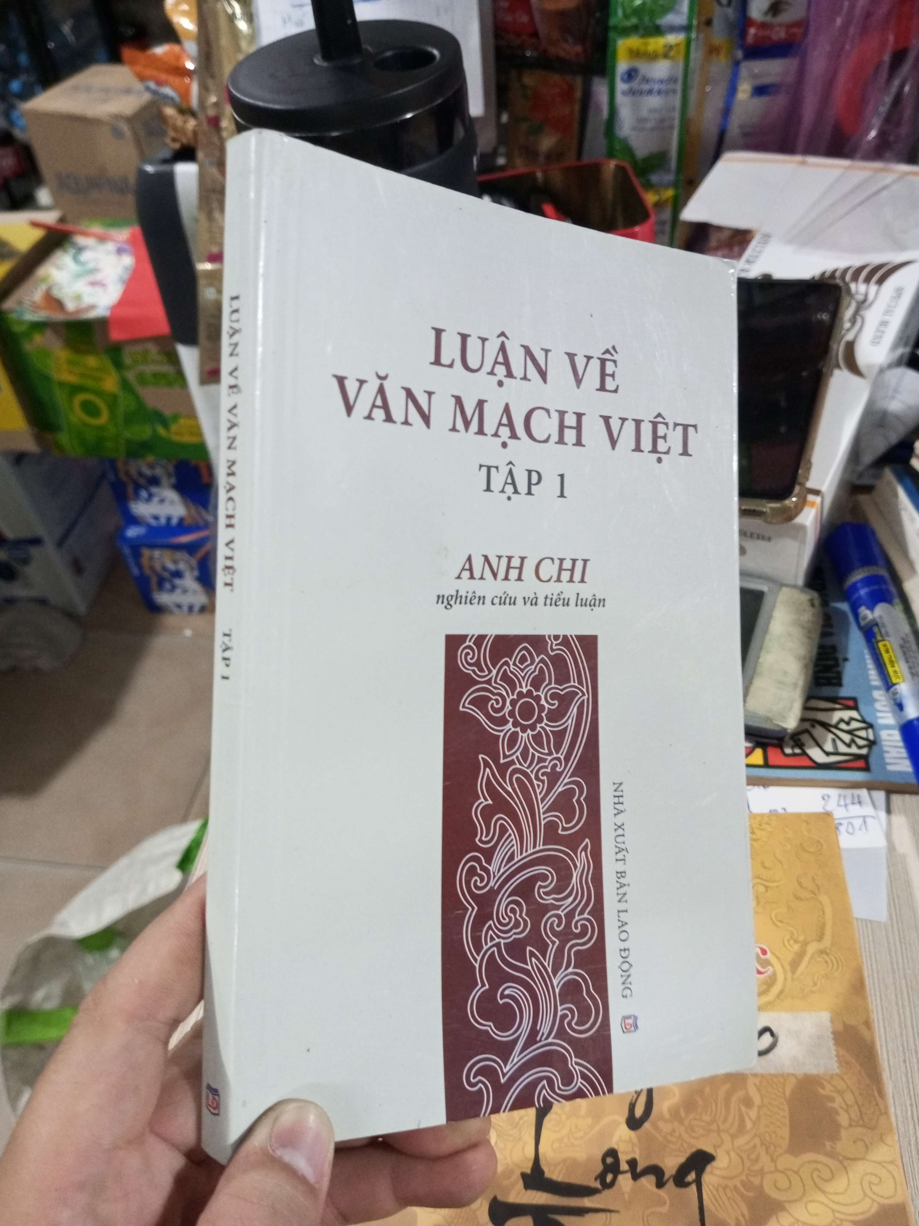 Luận Về Văn Mạch Việt (Tập 1) - Anh Chi 2023 mới 90% (Sách văn học) HCM1304 (NSX)