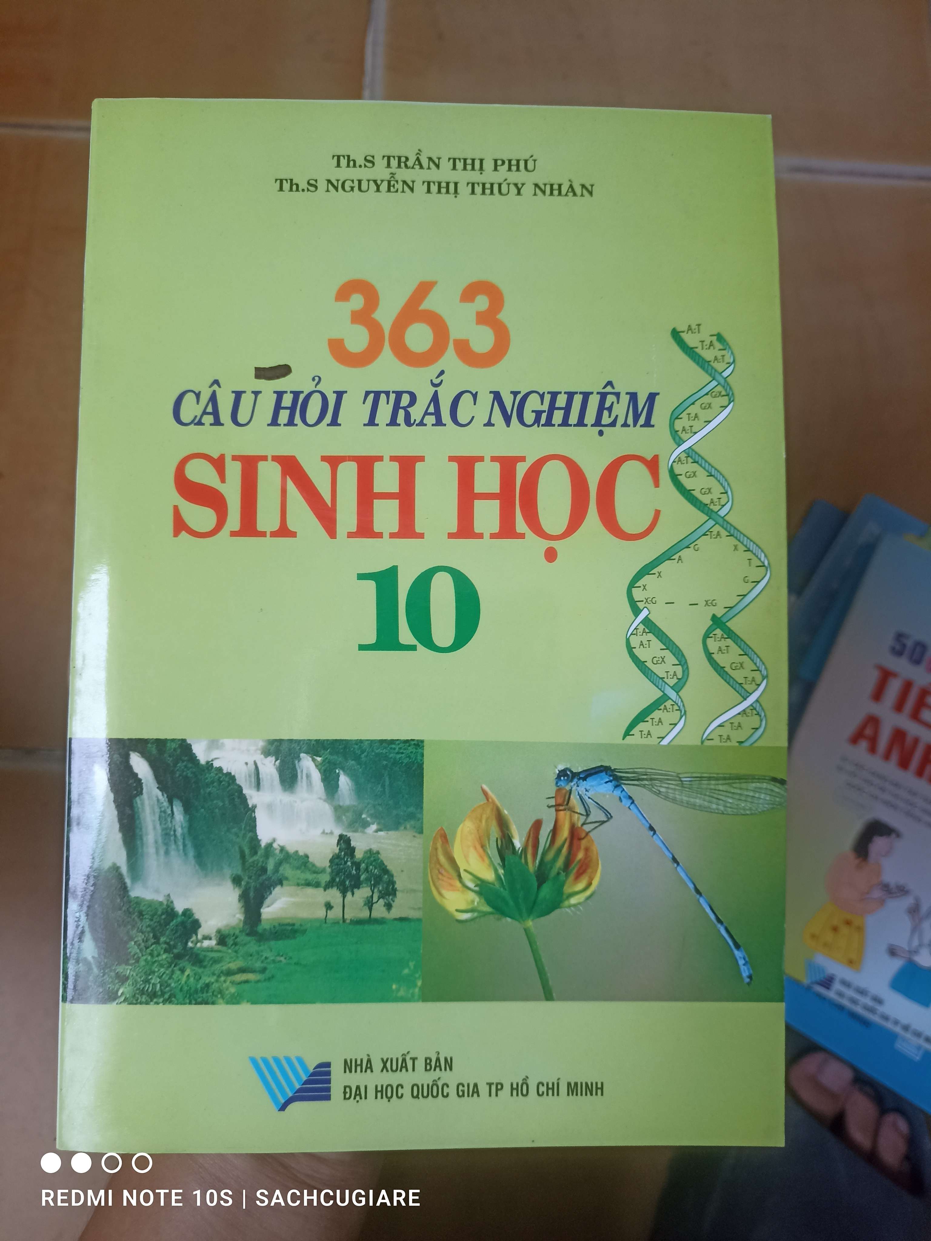 363 Câu Hỏi Trắc Nghiệm Sinh Học 10 - Trần Thị Phú, Nguyễn Thị Thúy Nhàn 2006 (Tham khảo - luyện thi) VAVO1304-AK3T2