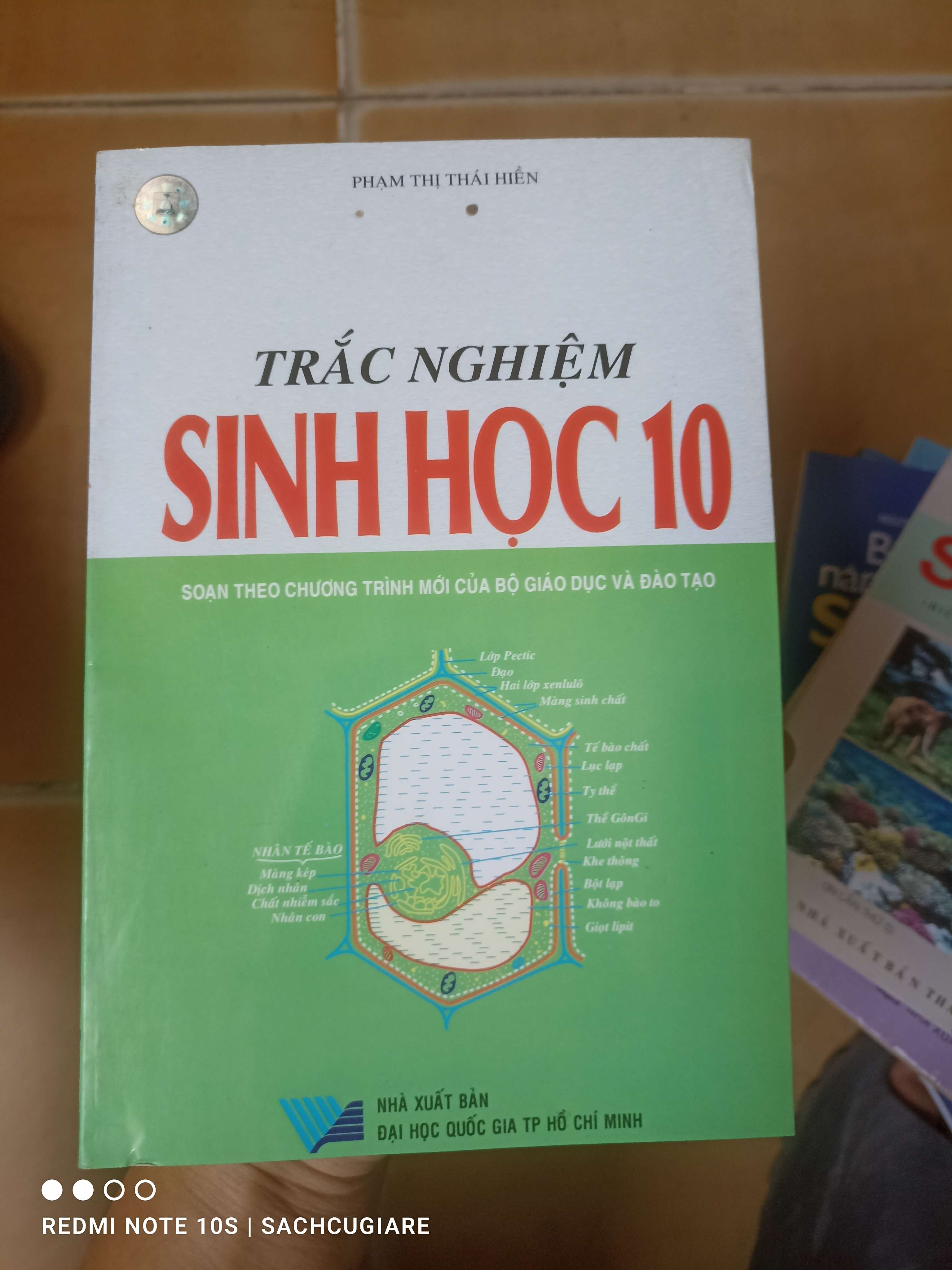 Trắc Nghiệm Sinh Học 10 (Soạn Theo Chương Trình Mới Của Bộ Giáo Dục Và Đào Tạo) - Phạm Thị Thái Hiền 2007 (Tham khảo - luyện thi) VAVO1304-AK3T2